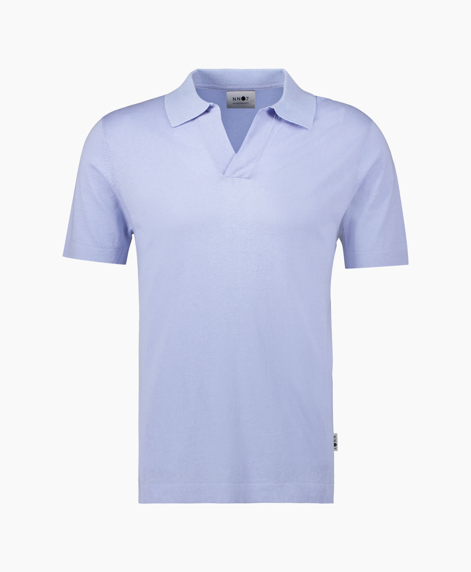 Nn07 Polo Polo Shirt Ryan Licht Blauw