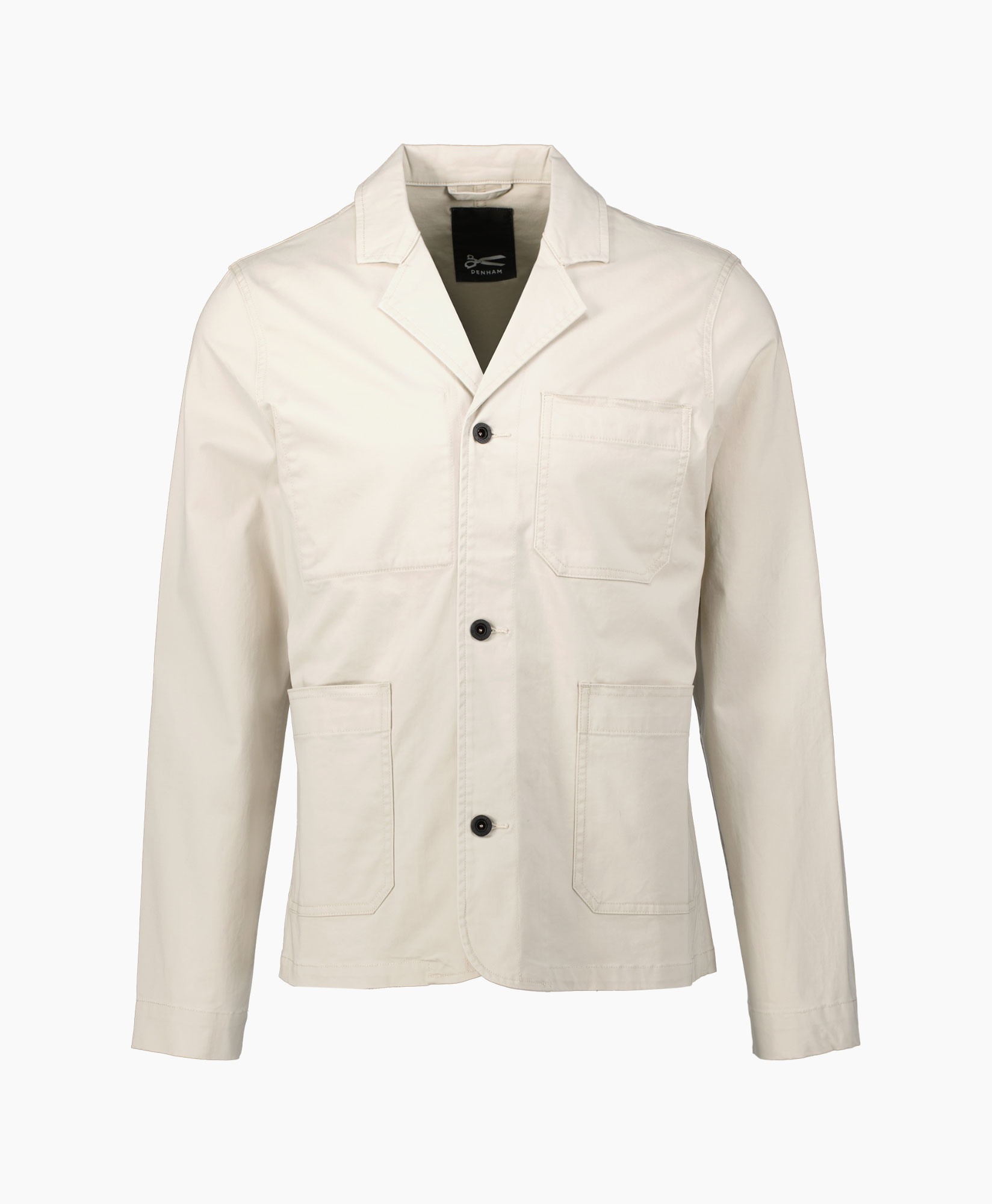 Denham Coat Mao Blazer Jacket Ss Licht Grijs