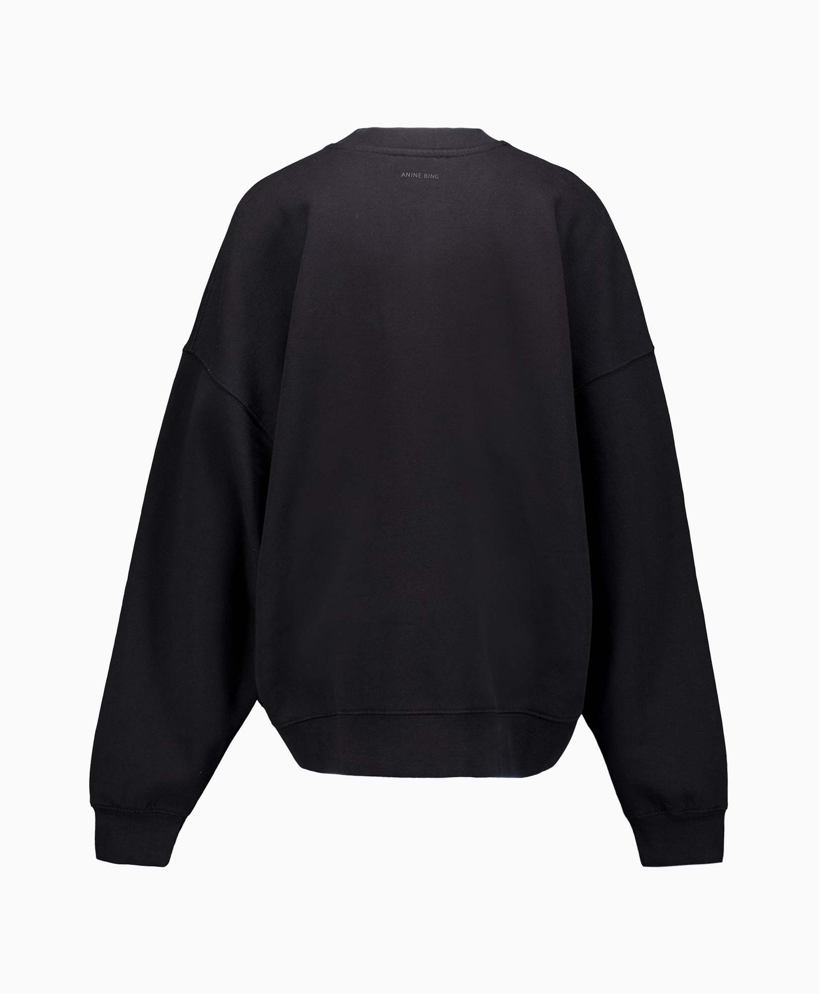 Pullover Miles Letterman Zwart