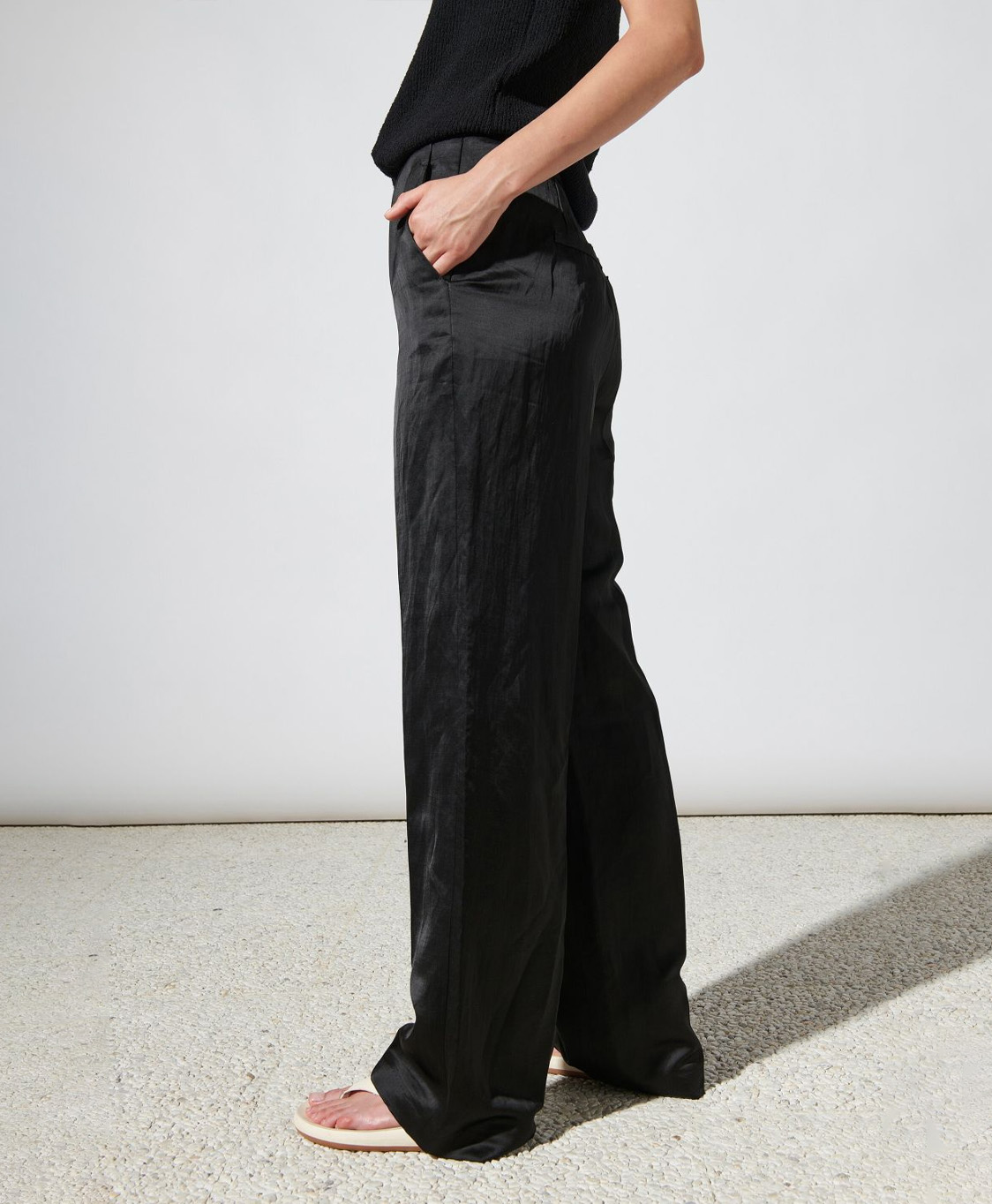 Luisa Cerano Broek 678540/3464-0 Zwart dessin