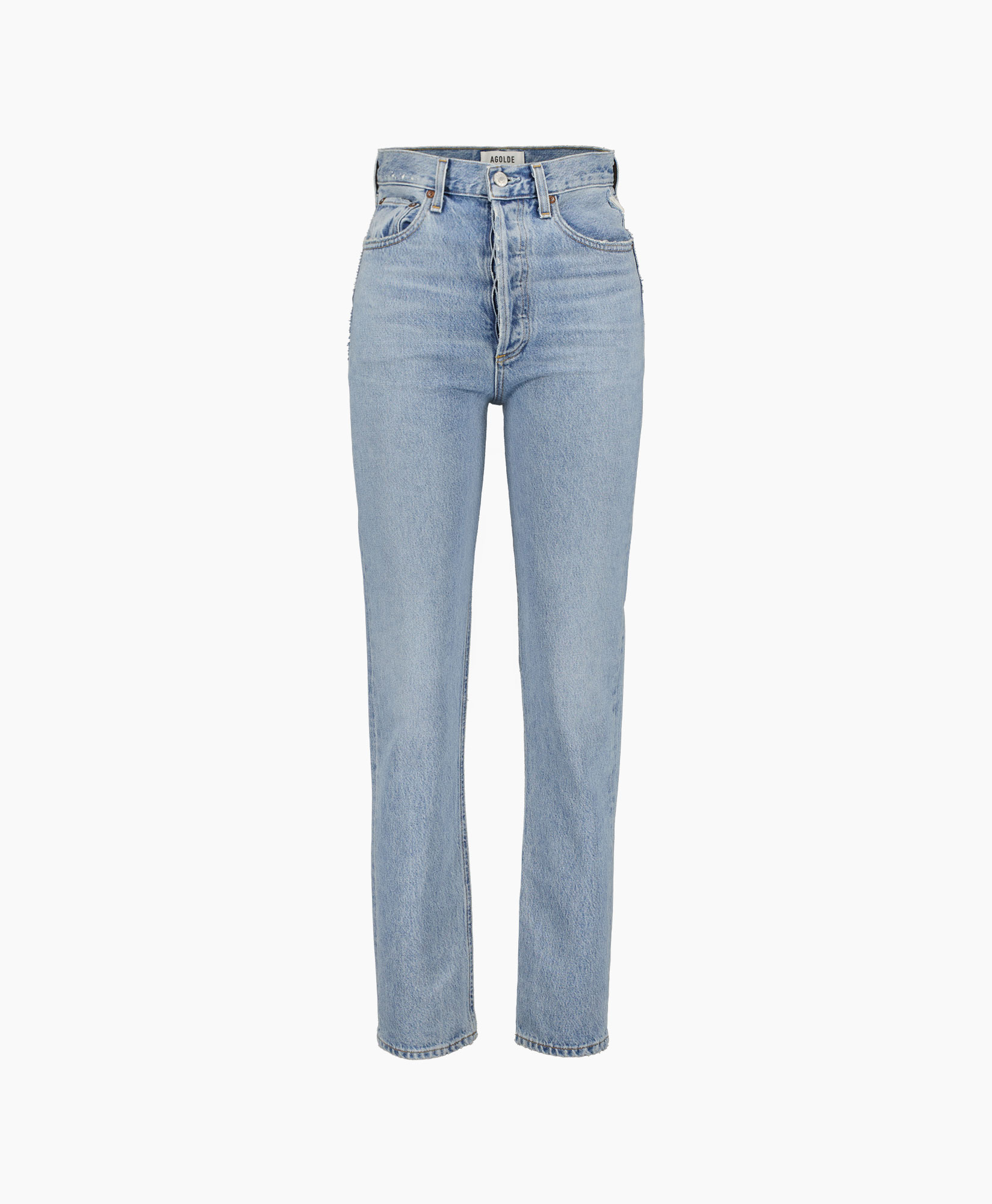 Jeans 90's Pinch Waist Licht Blauw