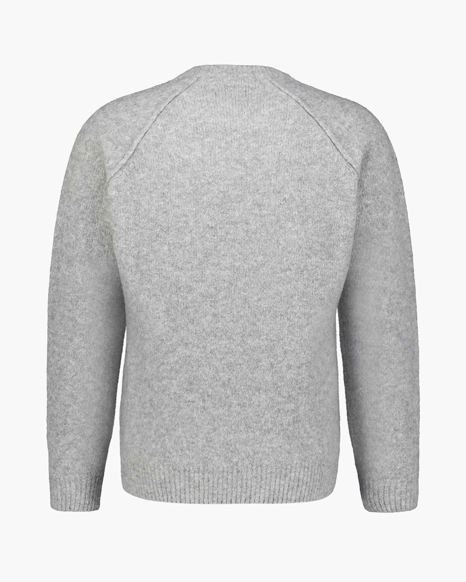 Gebreide Trui Turtle Neck In Merino Extrafine Groen