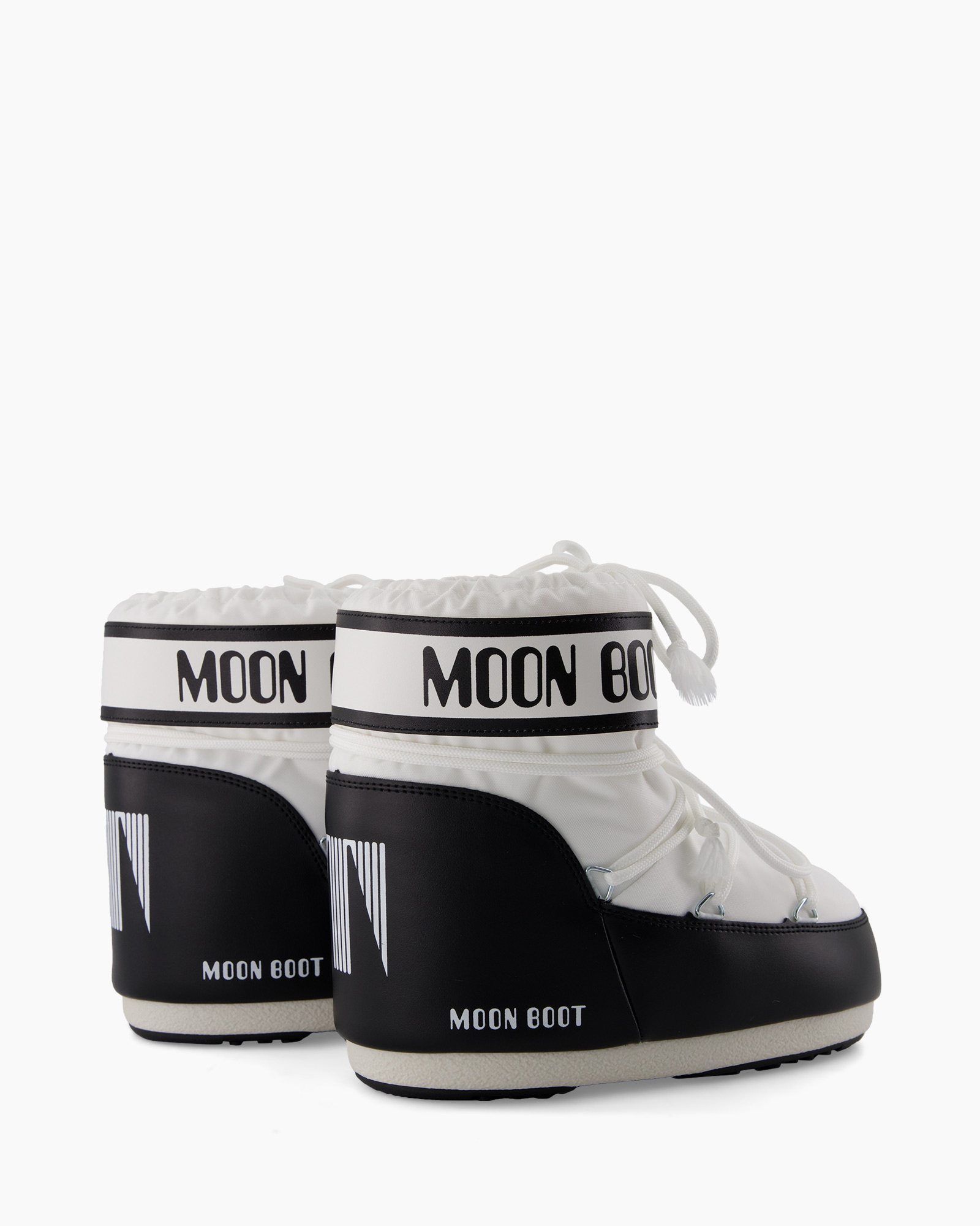 Enkellaars Mb Icon Low Nylon Wit