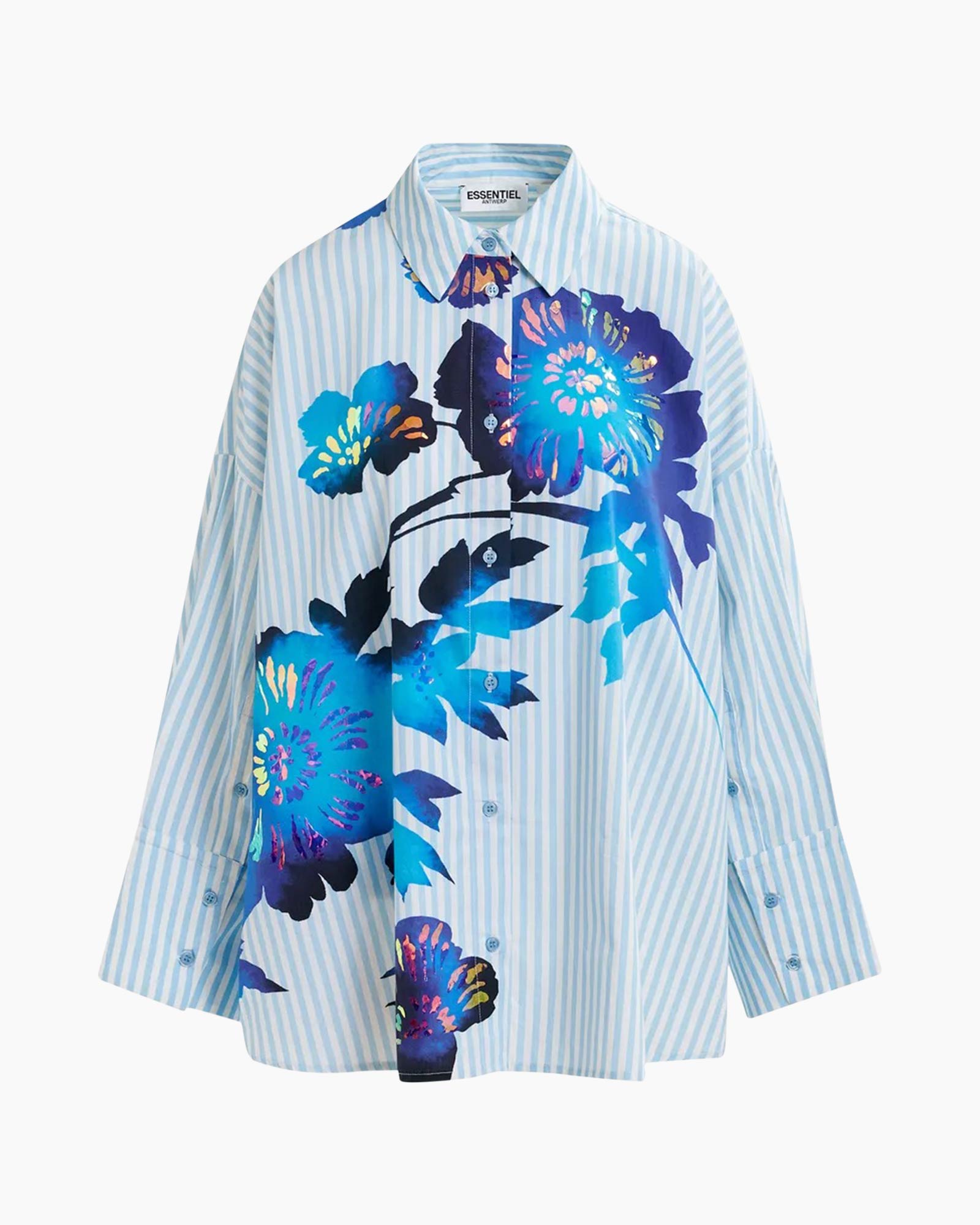 Blouse Hibra Licht Blauw