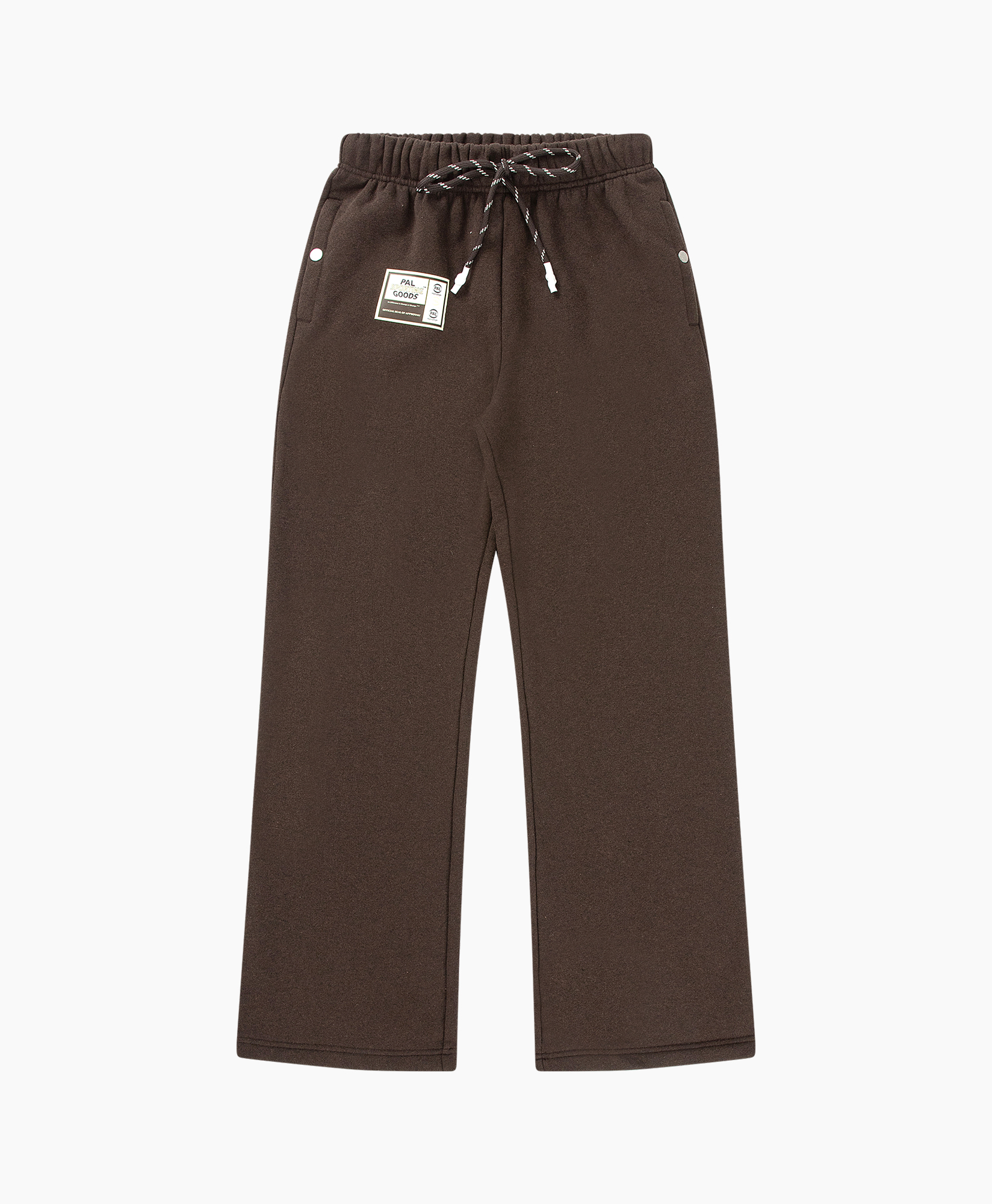 pants, brown, drawstring, elastic-wasteband, pockets