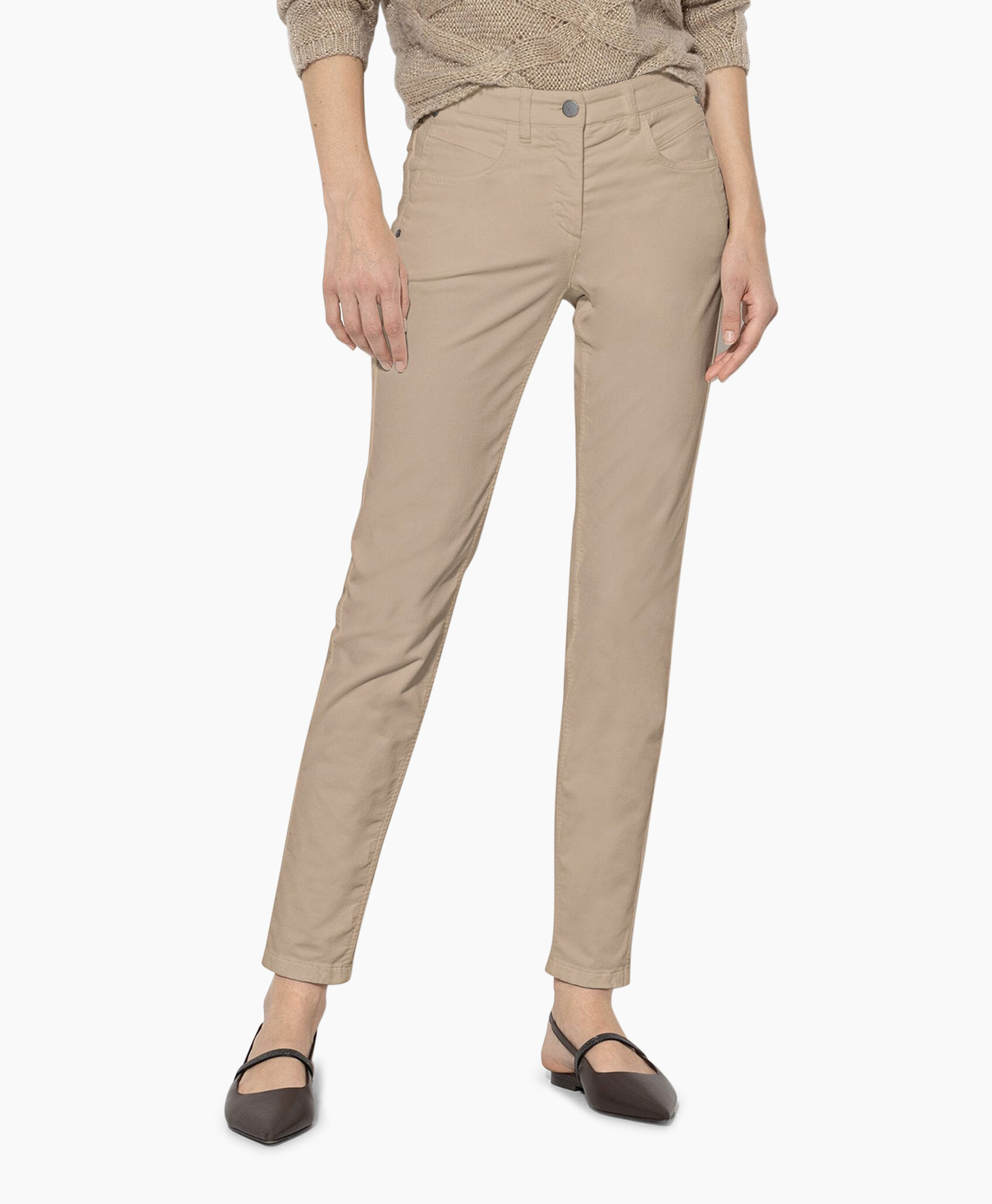 Broek 608551/3577-0 midden grijs