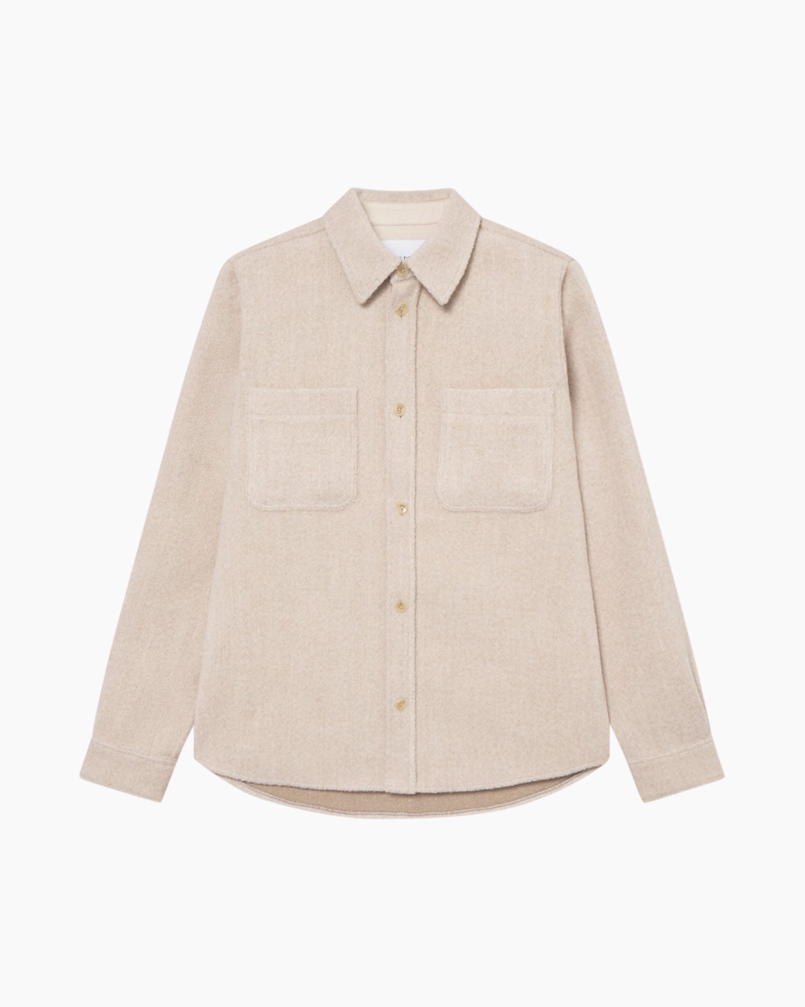 Overshirt Lennon Bouclé Off White