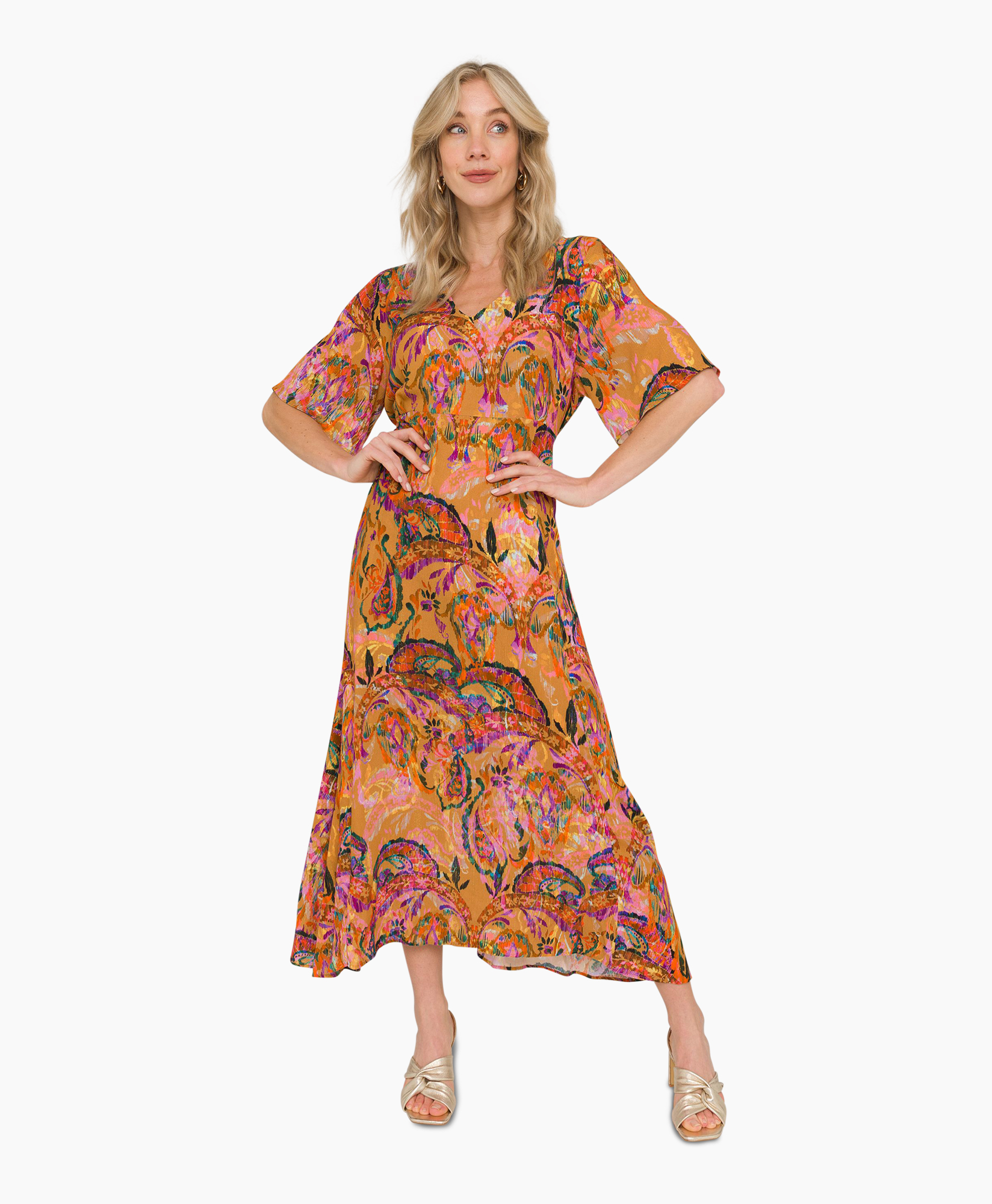 Jurk 32a06 03680 Licht Bruin