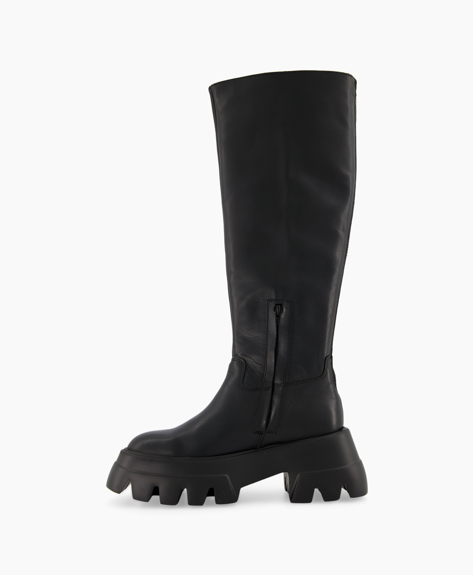 Nubikk Lange Laars Flore Zip Zwart