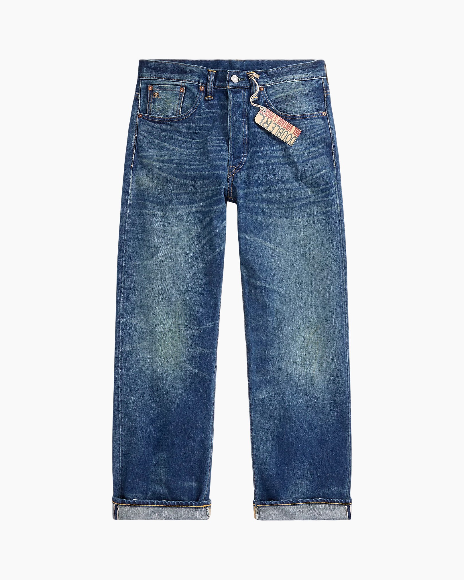 broeken, denim, blauw, versleten, omgeslagen pijpen