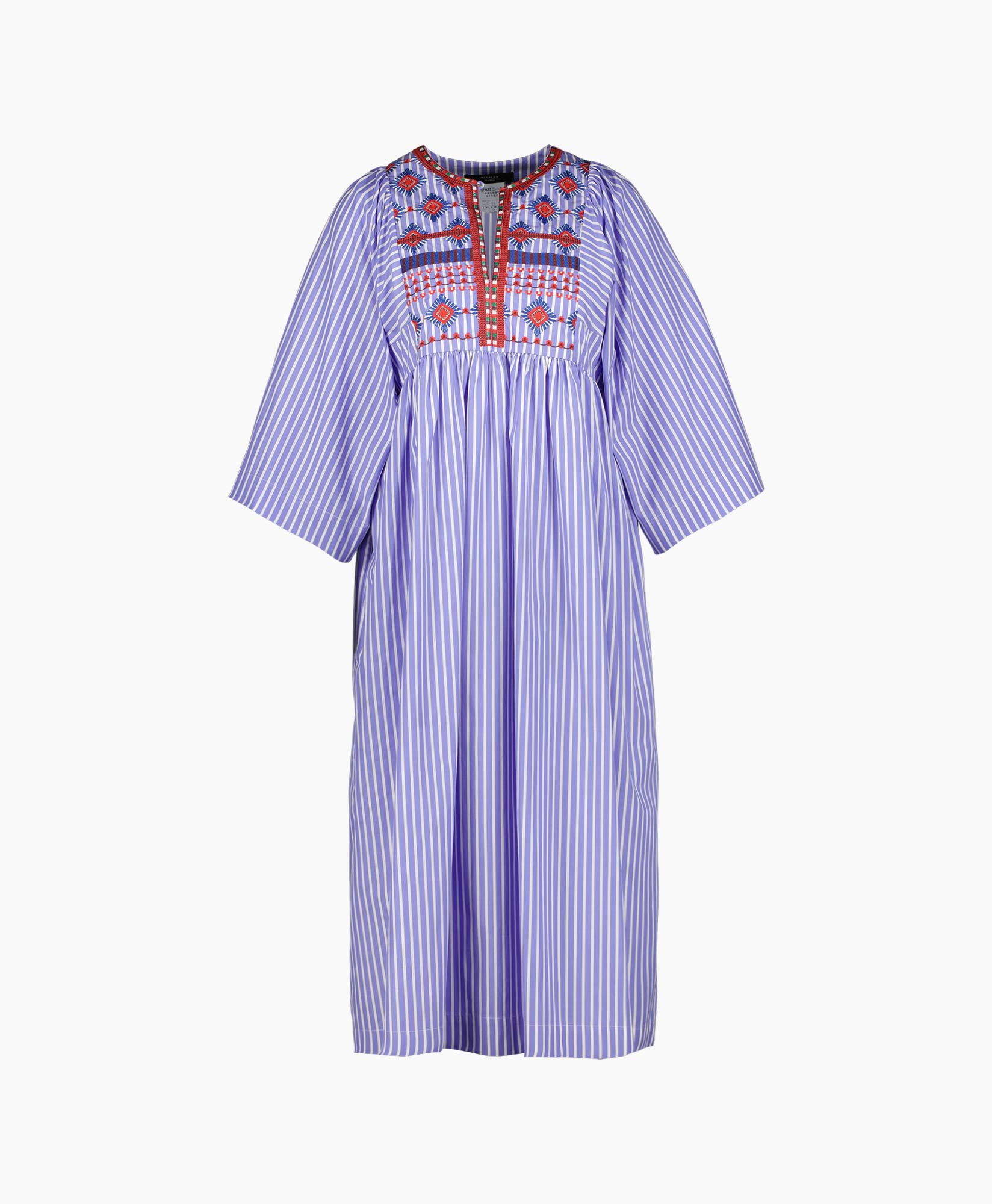 Maxmara Weekend Maxi Jurk Master Blauw dessin