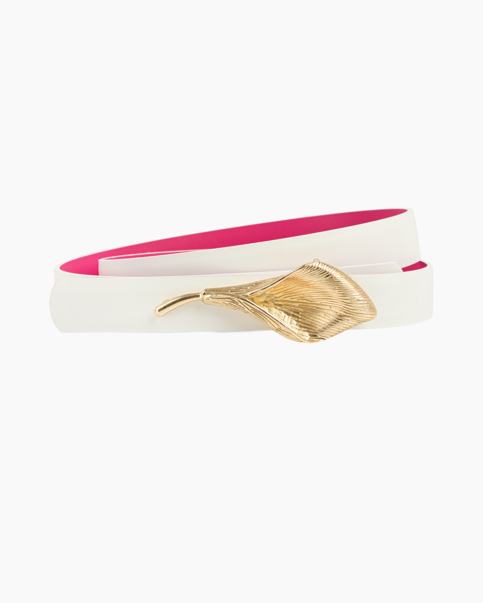 belt, white belt, gold buckle, fashion accessory, leather? or synthetic leather