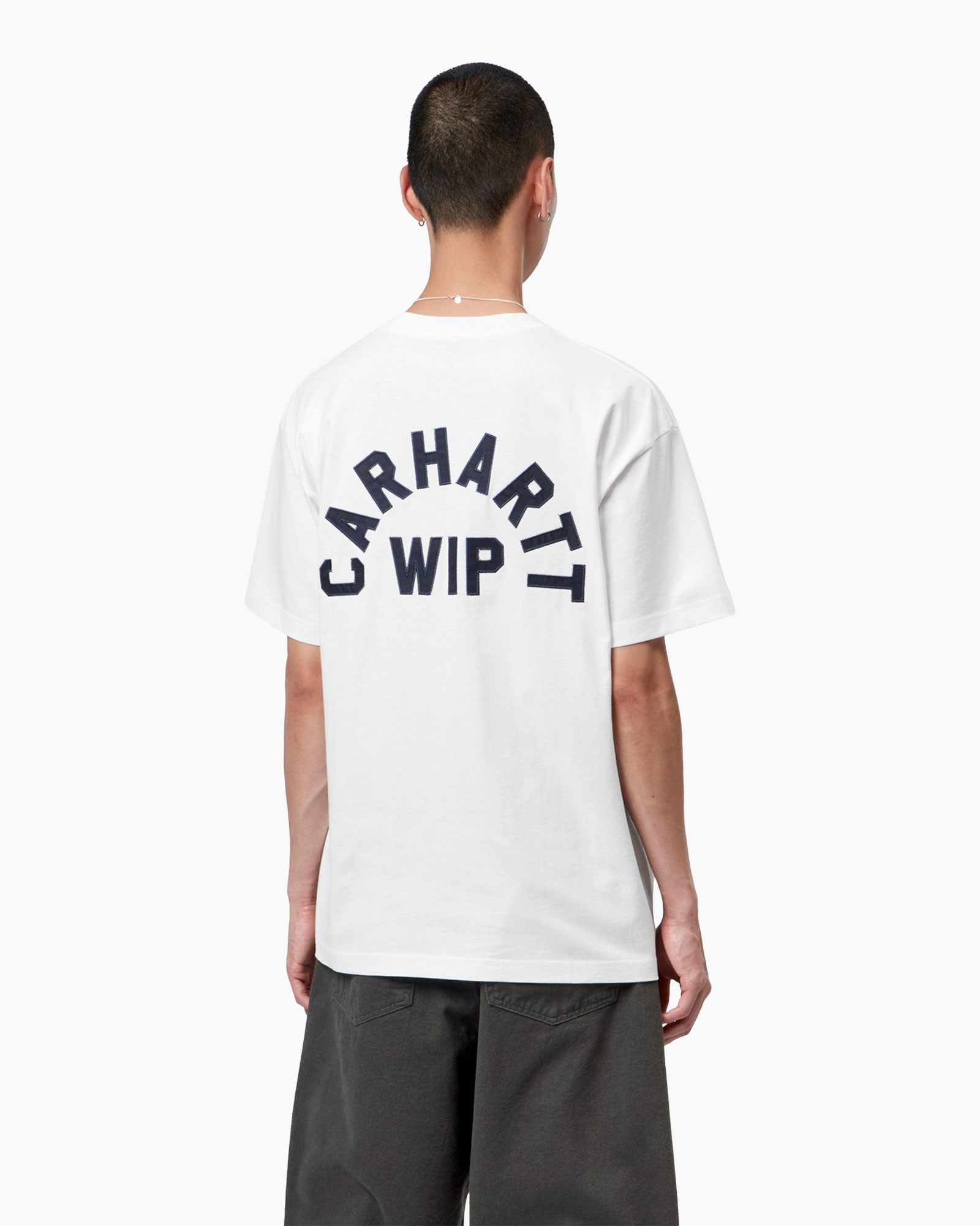 t-shirt, mouwloos, wit, rugback, katoen