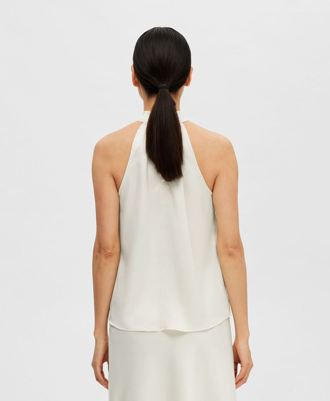 Selected Femme T-shirt Rachelle Off White