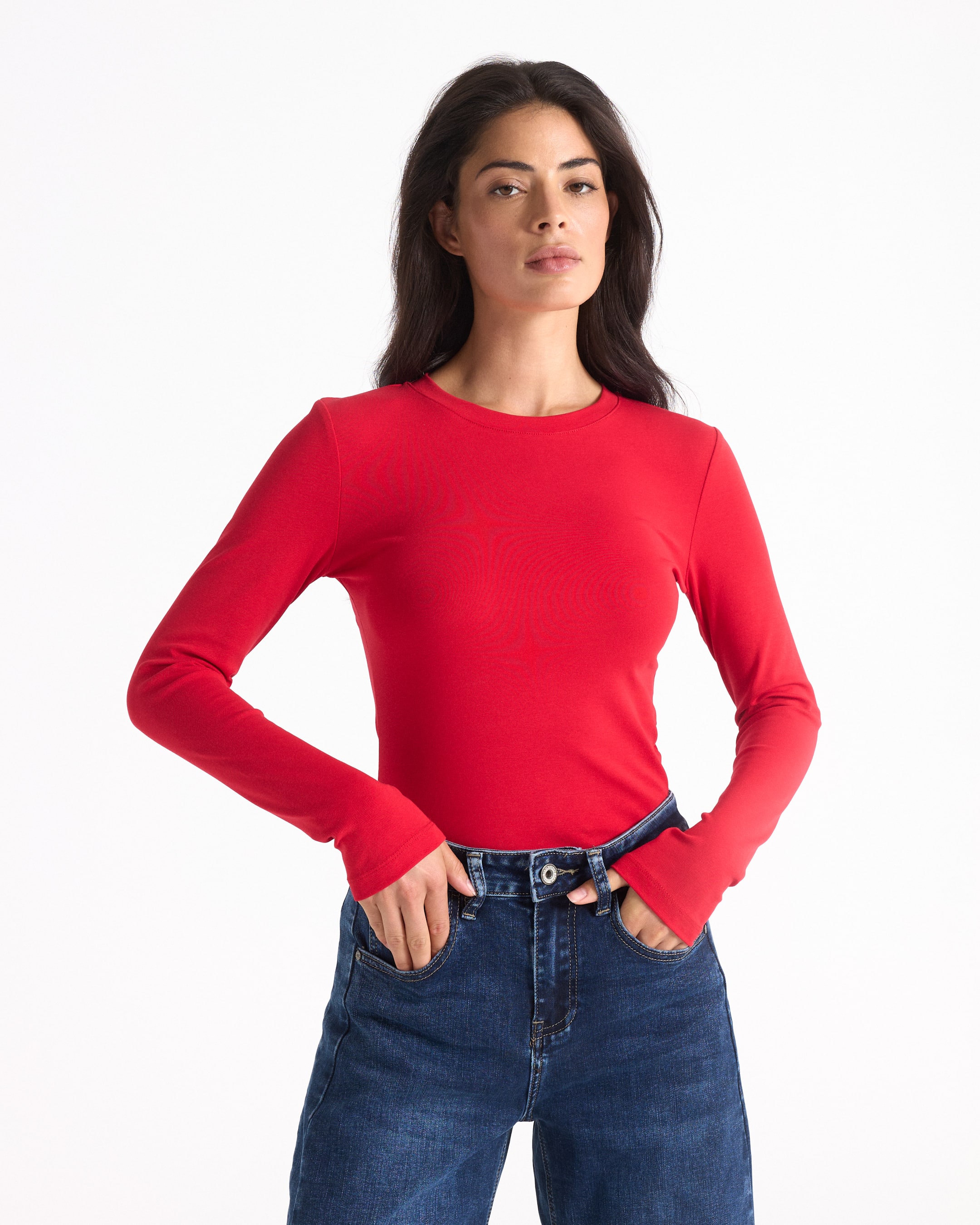 Longsleeve Livo Rood