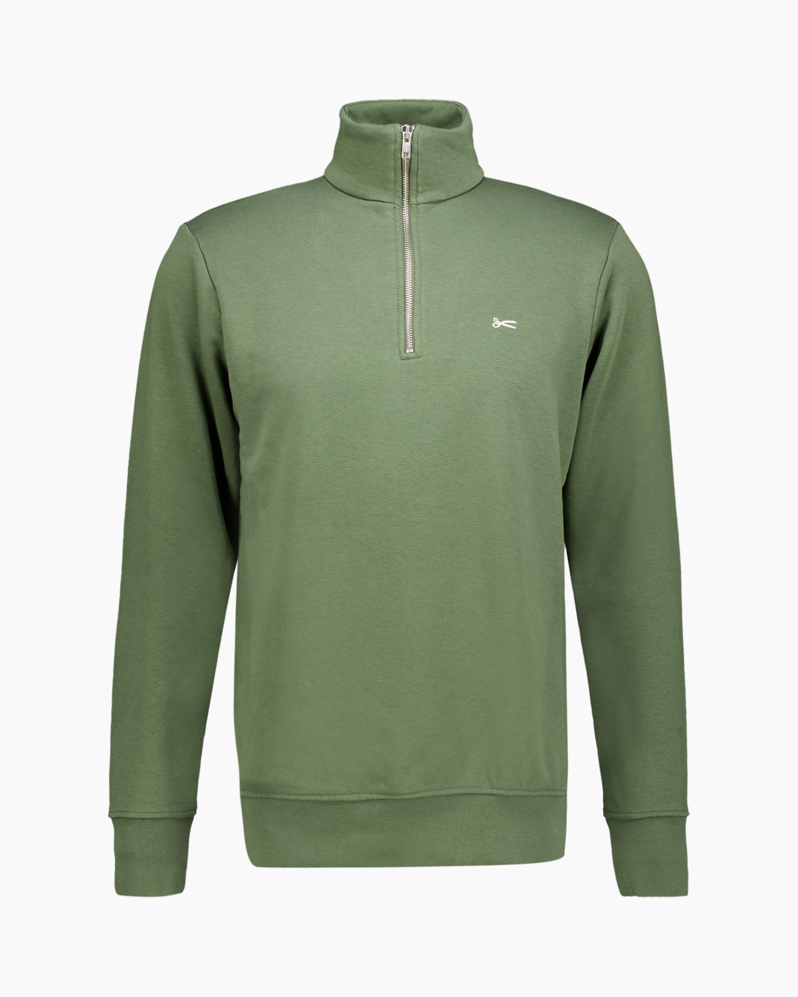 Trui Scissor Half Zip Gdcs Groen