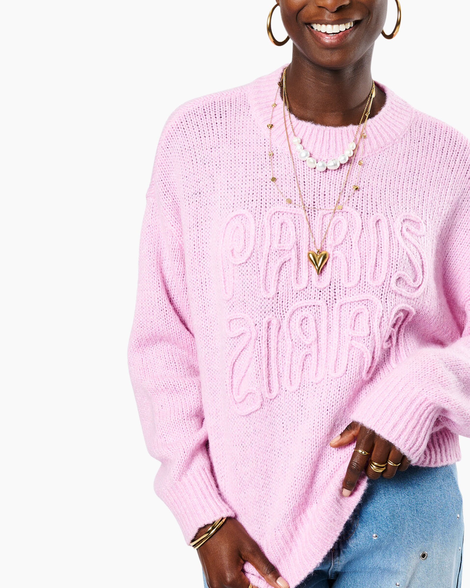 My Jewellery Trui Paris My Jewellery Rue St Honore Sweater Yellow