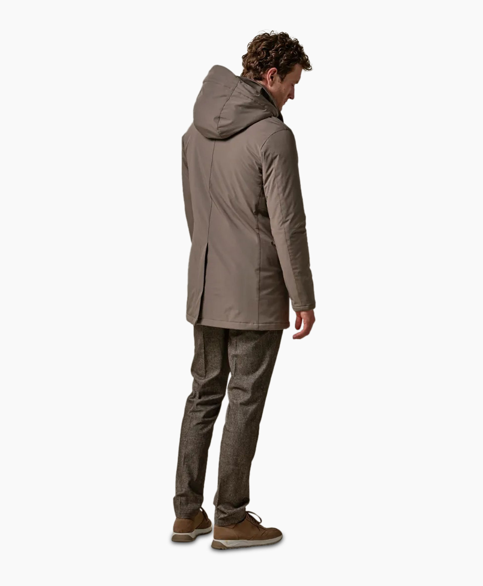 Parka Raincoat Taupe