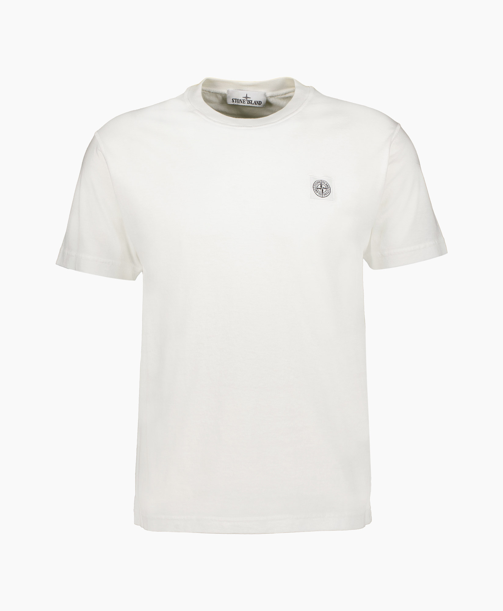 oogopslag Beweren Maak het zwaar Stone Island T-shirt Korte Mouw 23757 Wit