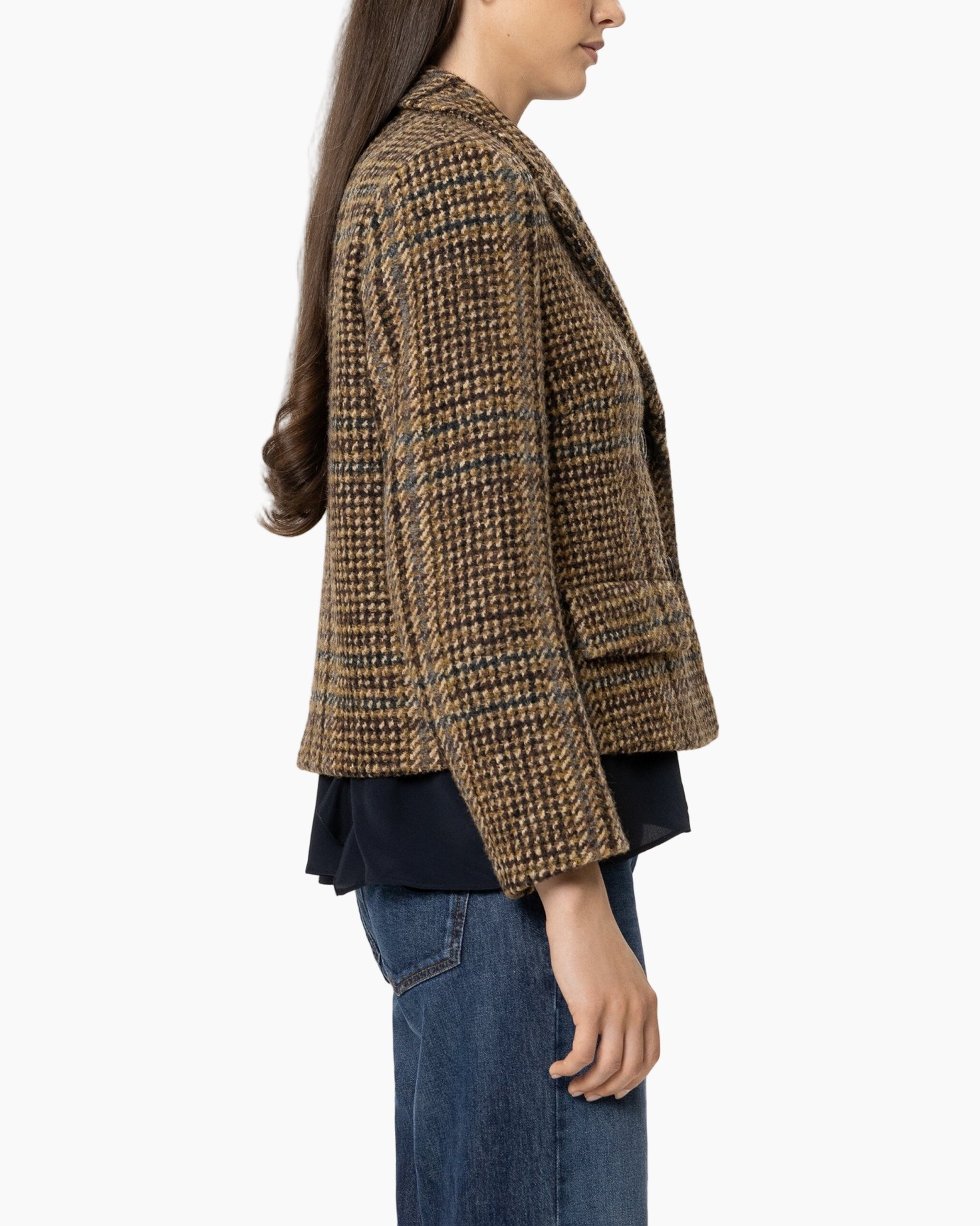 blazer, ruiten patroon, tweed, hounds tooth, jacket