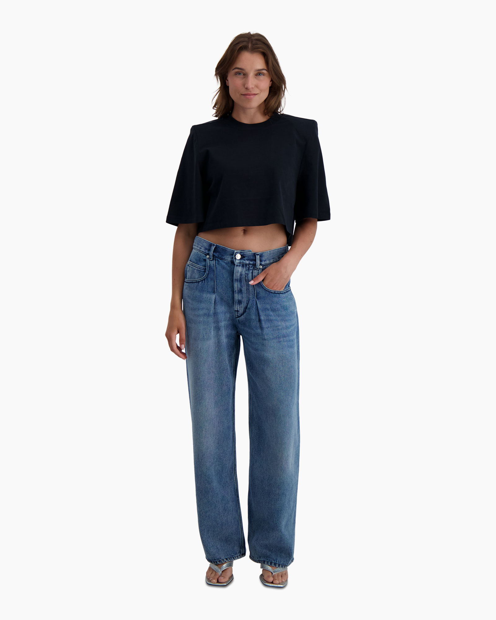 Jeans Rodayna-ga Licht Blauw