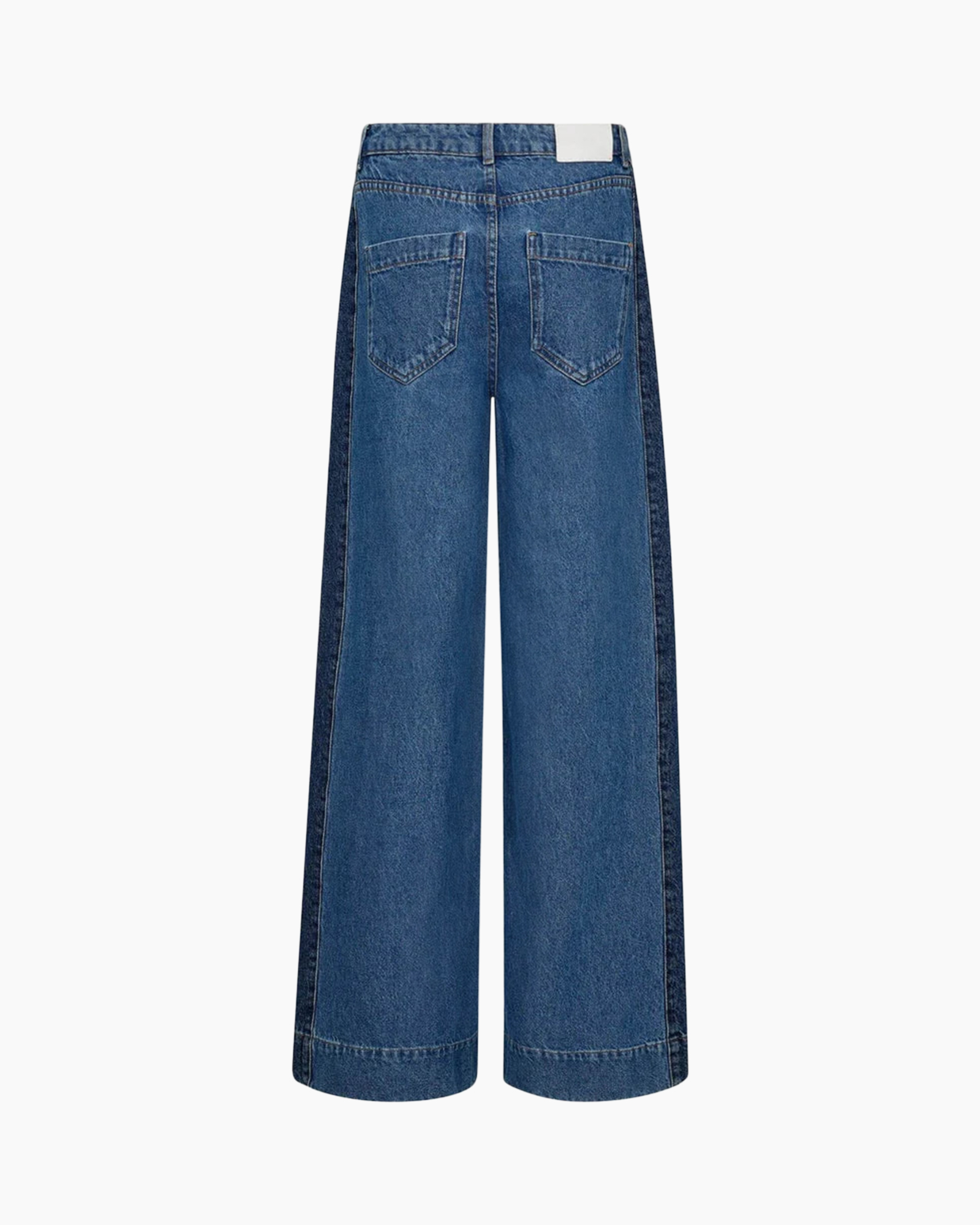 Jeans Bilbao Wide Leg midden blauw