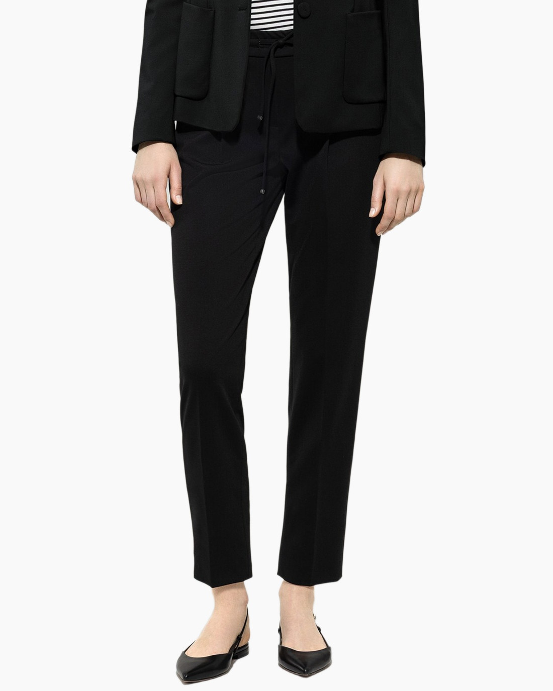 Broek 628817/3643-0 Zwart dessin