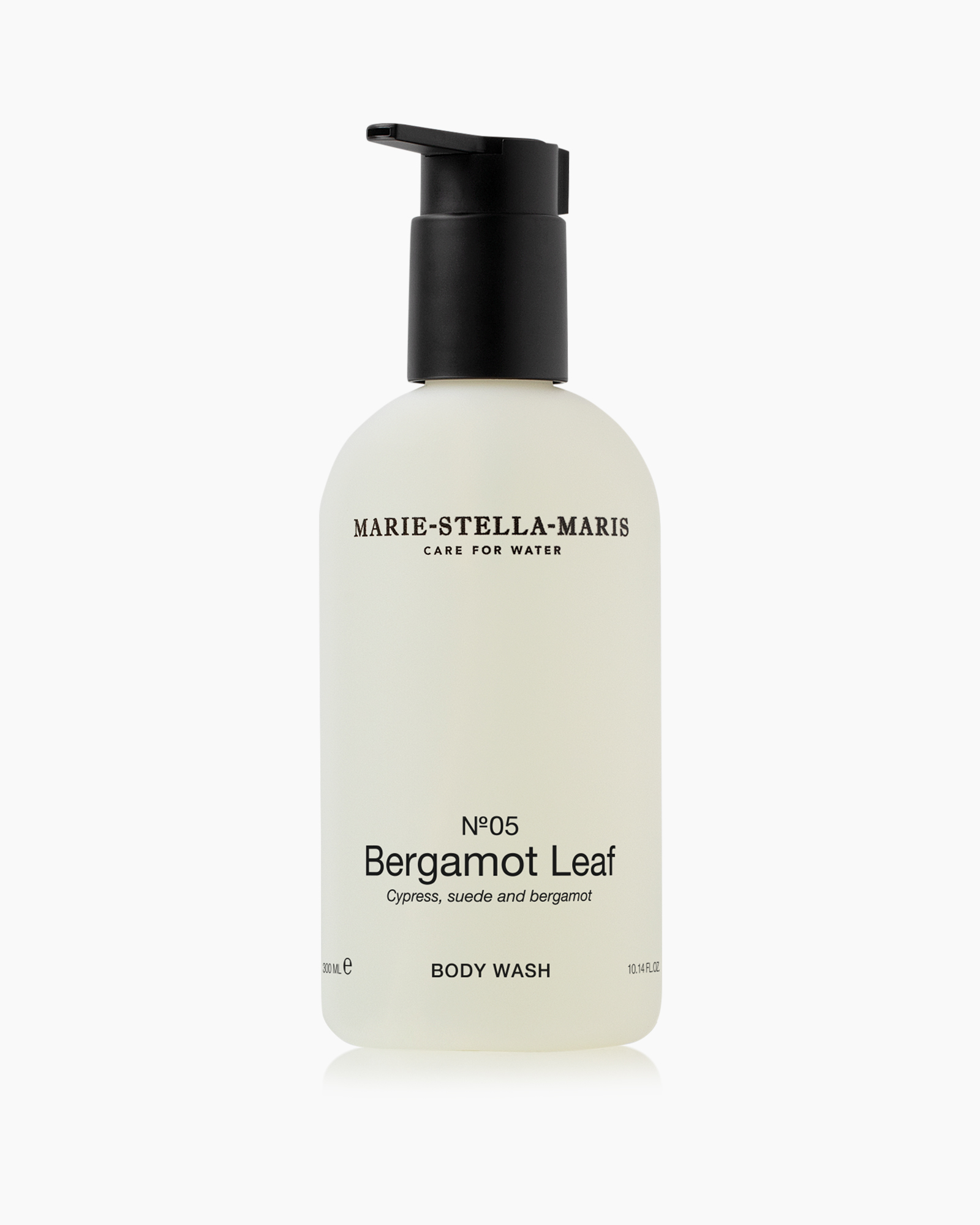 body wash, fles, pomp, crème, bergamot