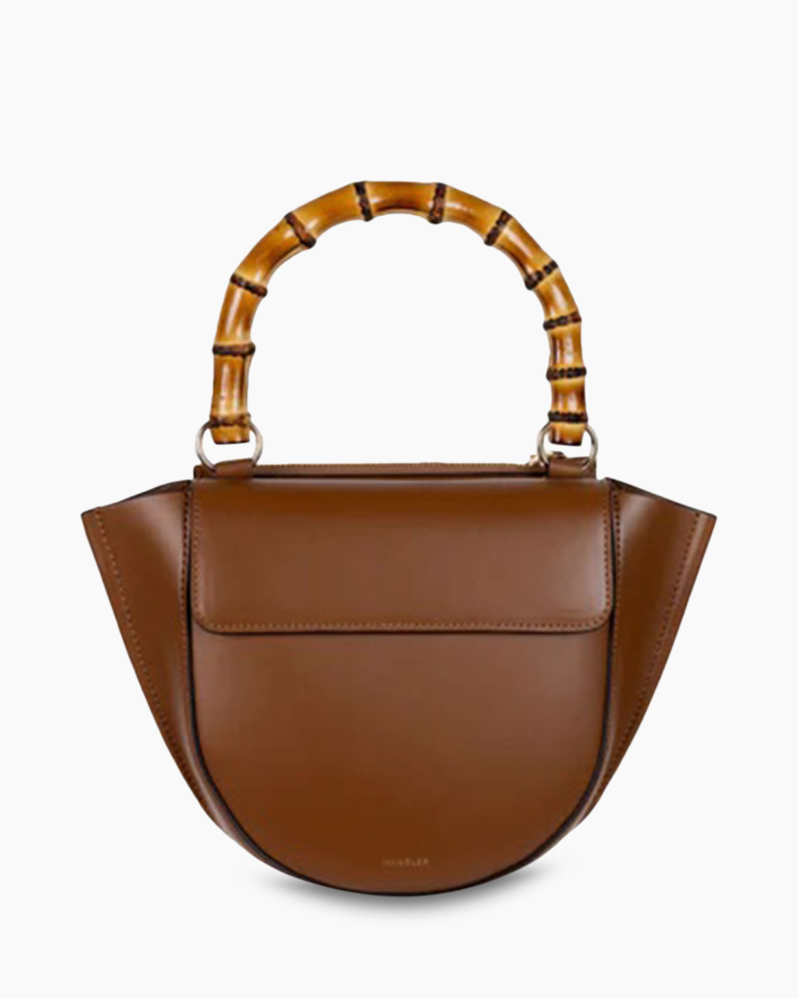 Crossbody Tas Hortensia Mini Bamboo Bruin