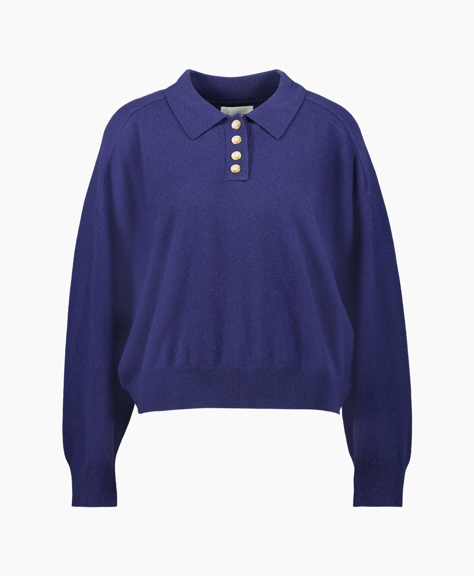 Loulou Studio Pullover Forana Blauw