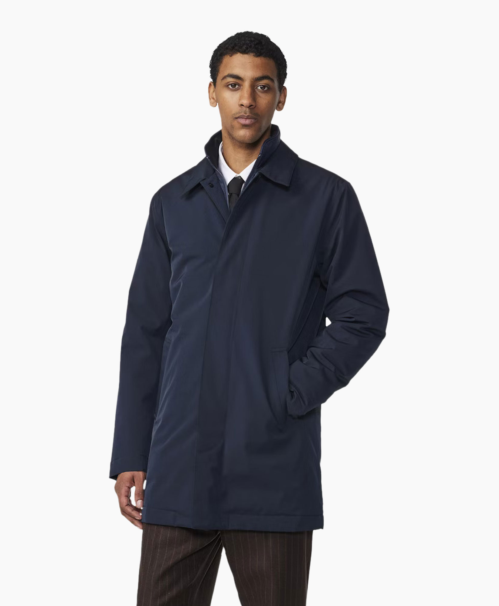 Gewatteerde Jas Blake 8240 Donker Blauw