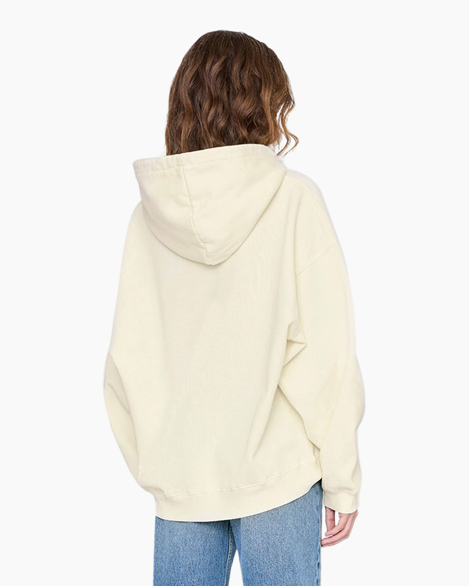 Hoodie Harvey licht geel