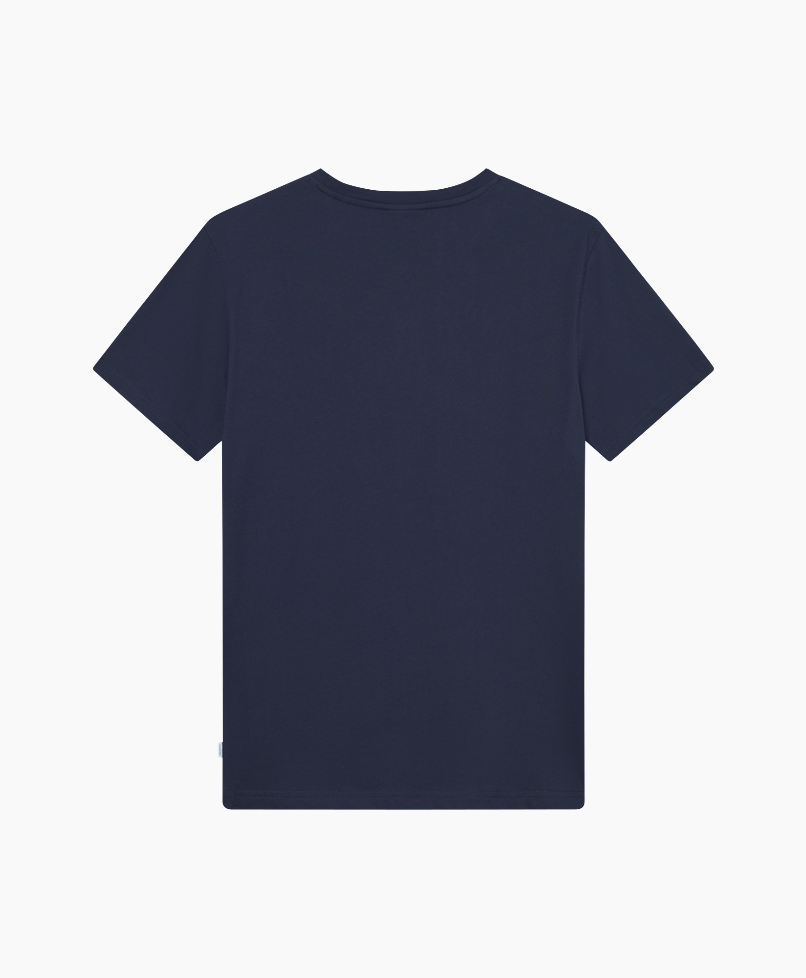 T-shirt Korte Mouw Racing Donker Blauw