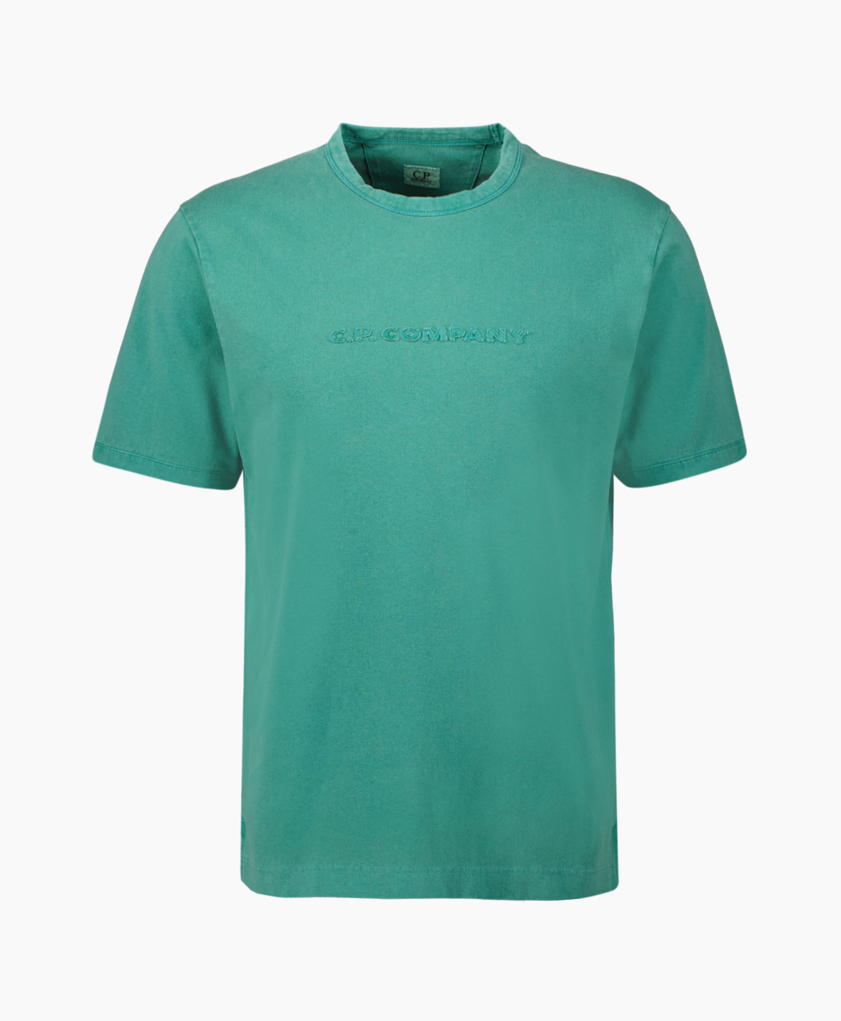 Cp Company T-shirt 14cmts260a-006057 licht groen