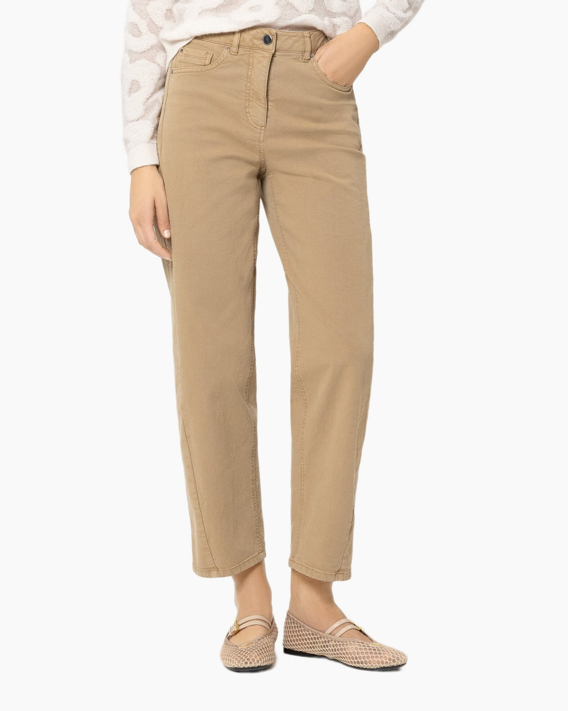 Broek 638857/3797-0 Licht Bruin