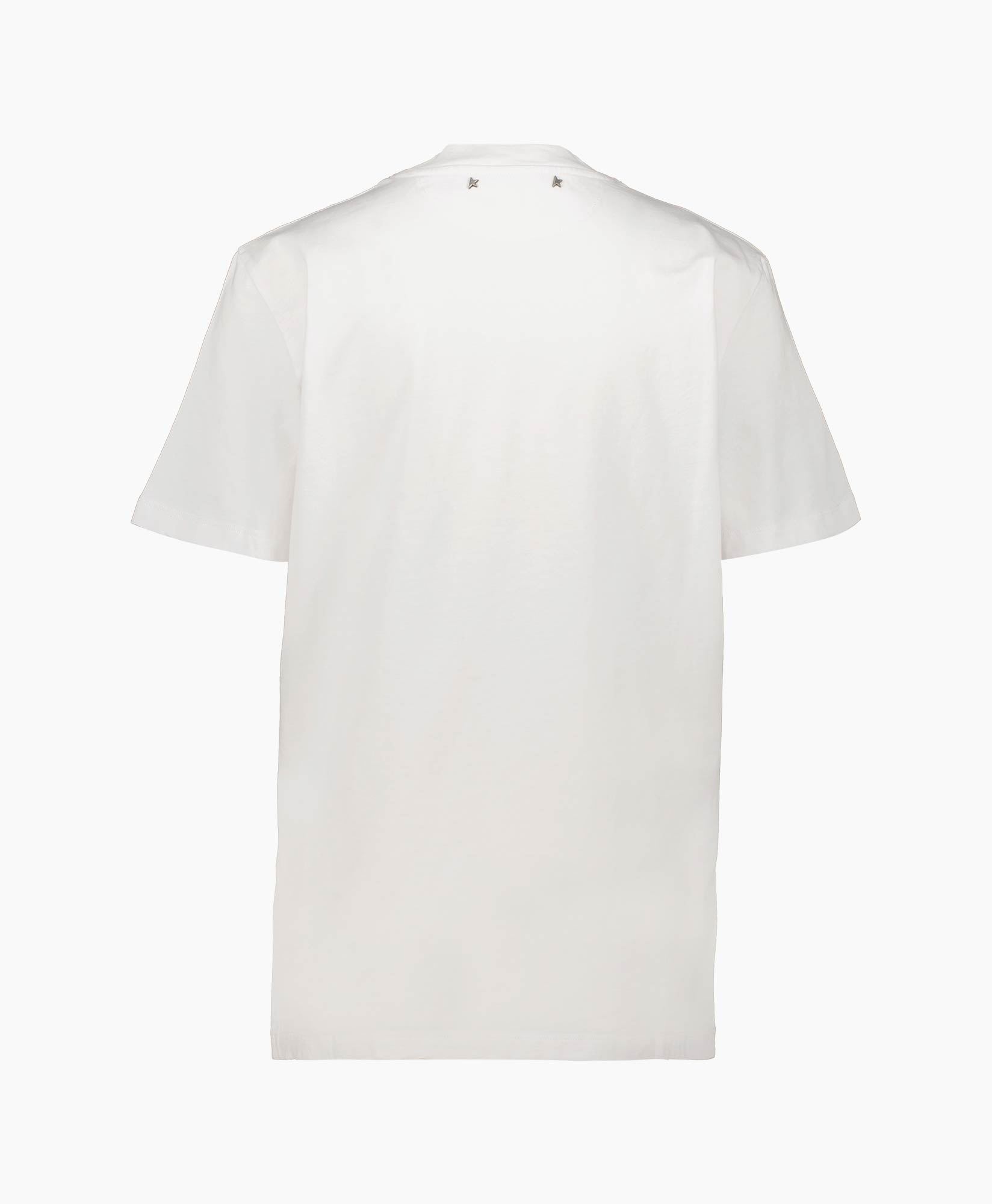 Golden Goose T-shirt Korte Mouw Gwp01220-1 Off White