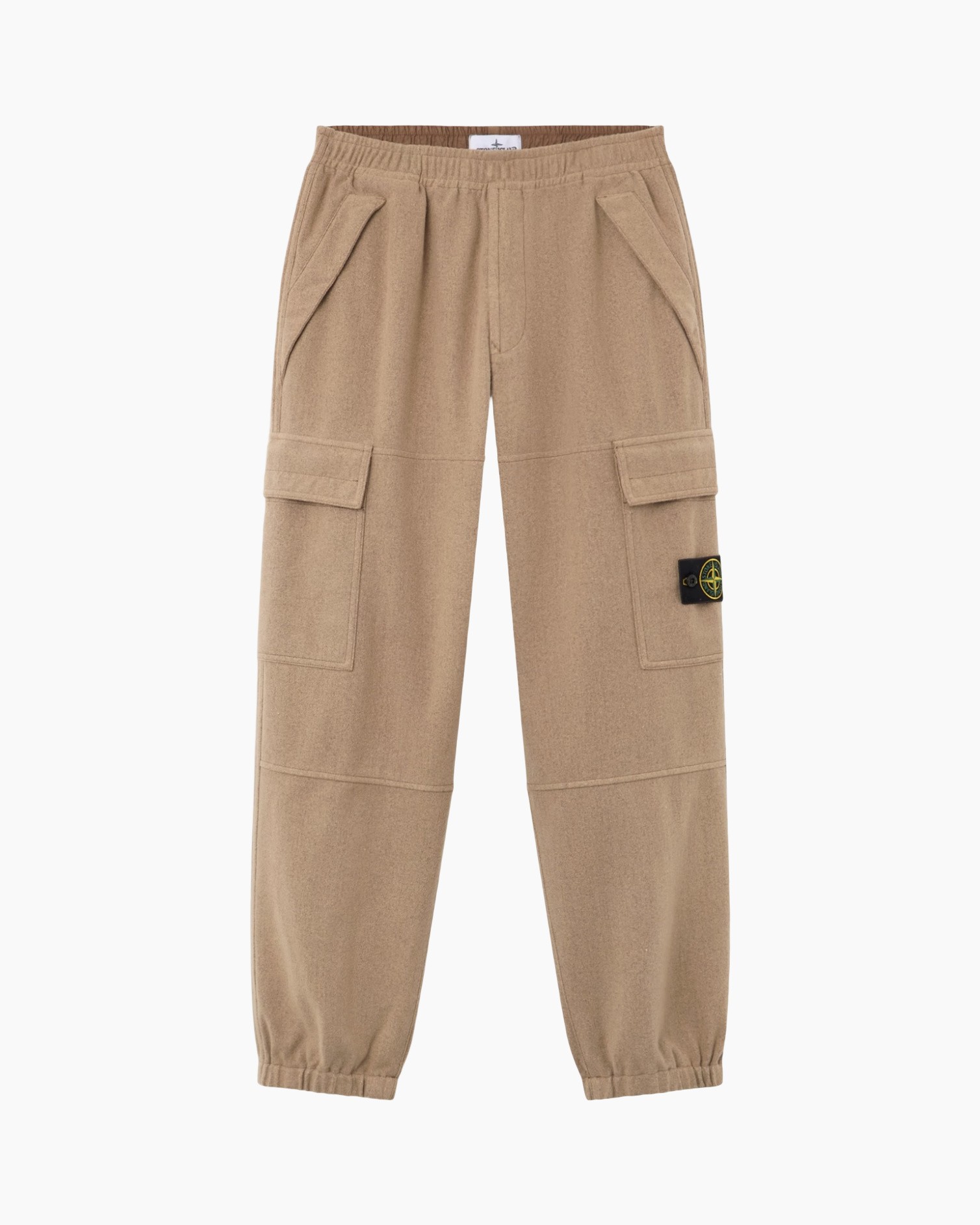 broek, kargo broek, beige, zakken, zakken met klep