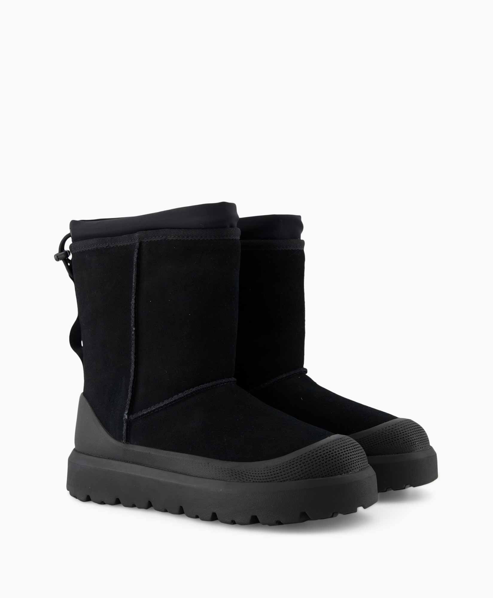 Ugg Enkellaars Classic Short Weather Hye Zwart