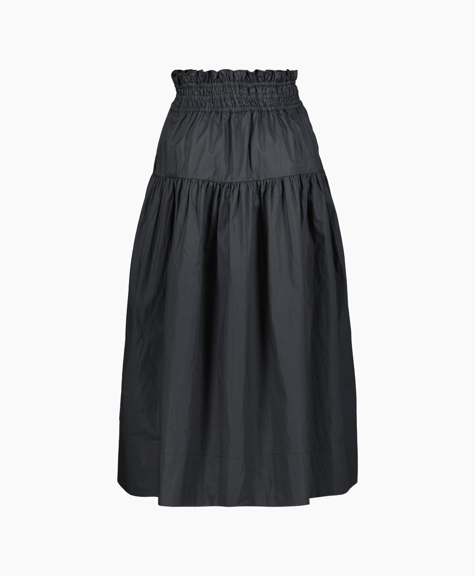 Ulla Johnson Midi Rok Pf230317 Zwart