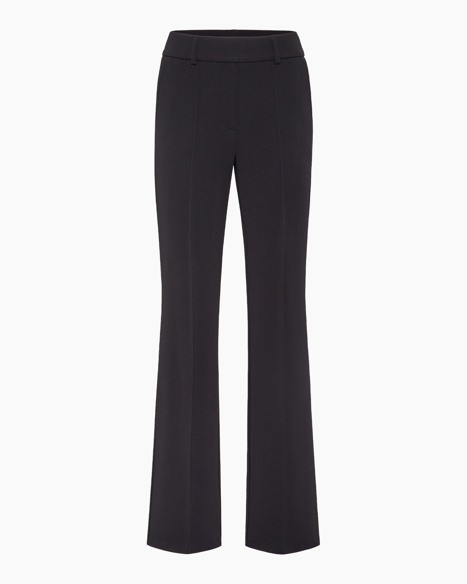broek, broek, wijdlange, zwart,  formeel
