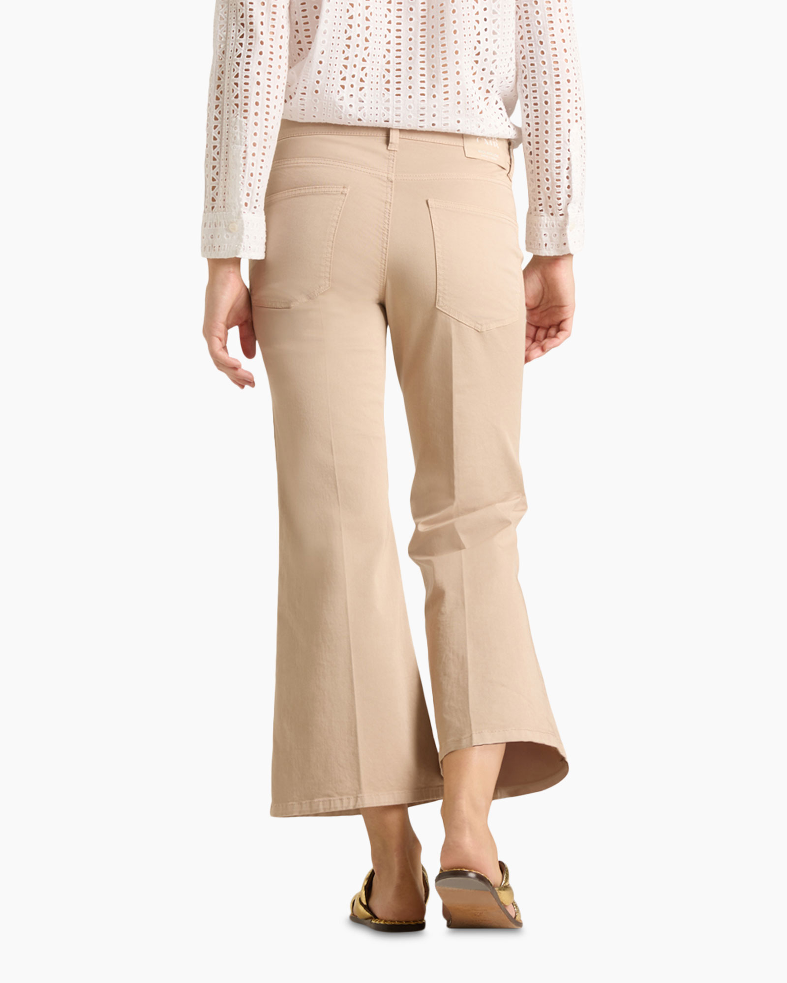 broek, khaki, wijdtepantalon, korte, zakken