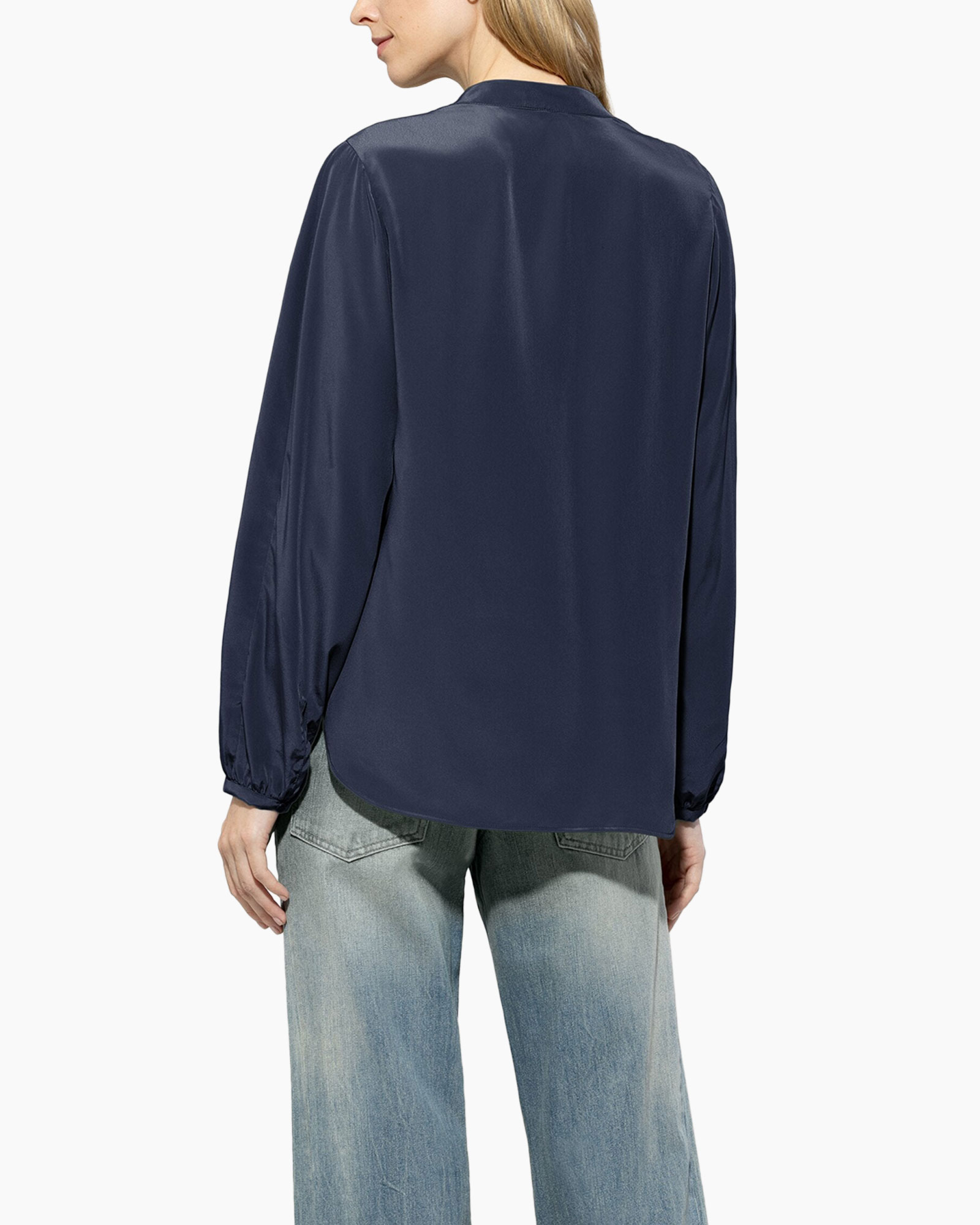 Blouse 218570/3597-0 Donker Blauw