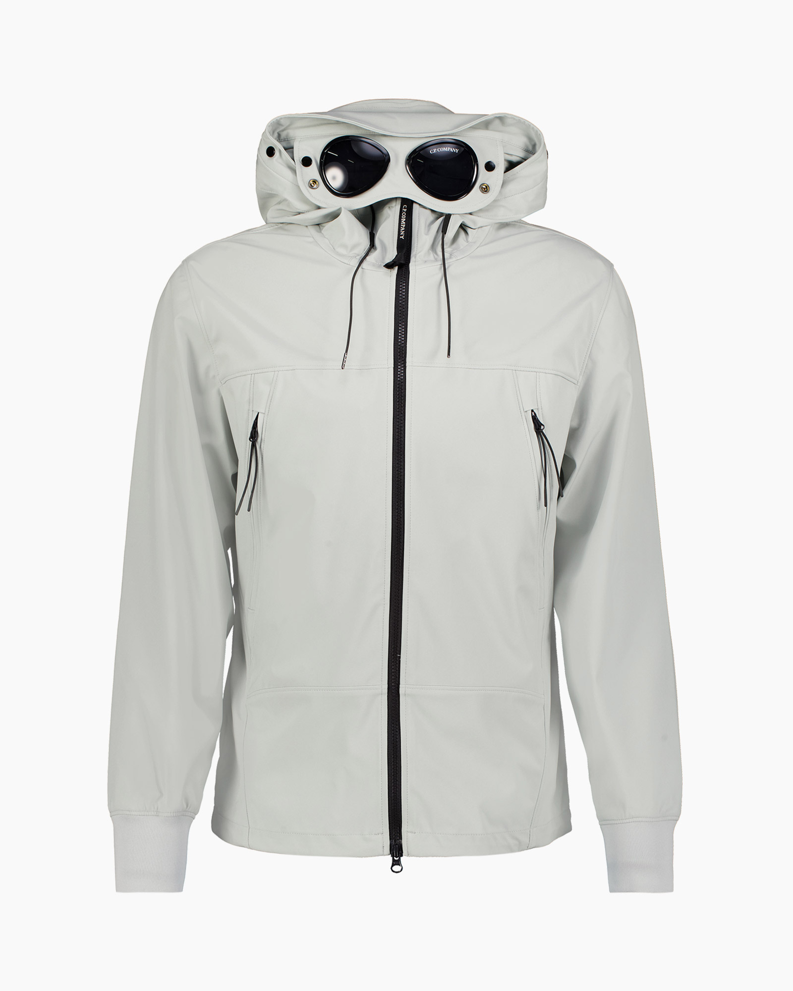 Softshell Jas Goggle Licht Grijs