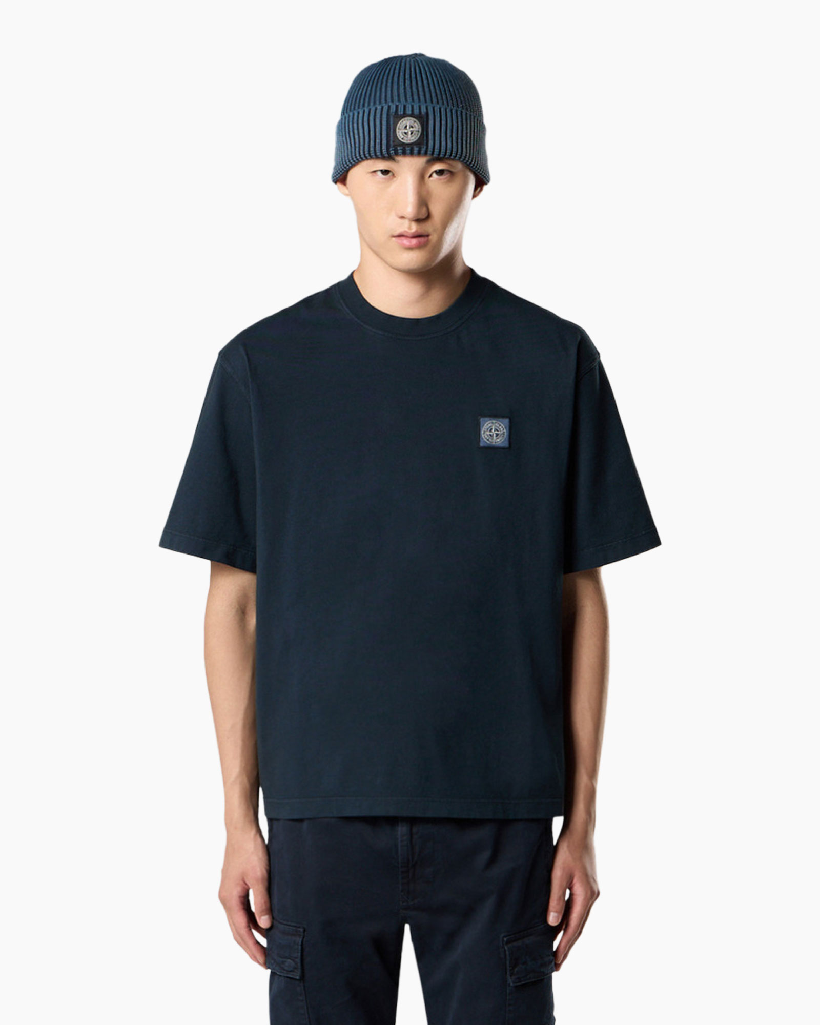 T-shirt Korte Mouw 2100025 S01 Donker Blauw