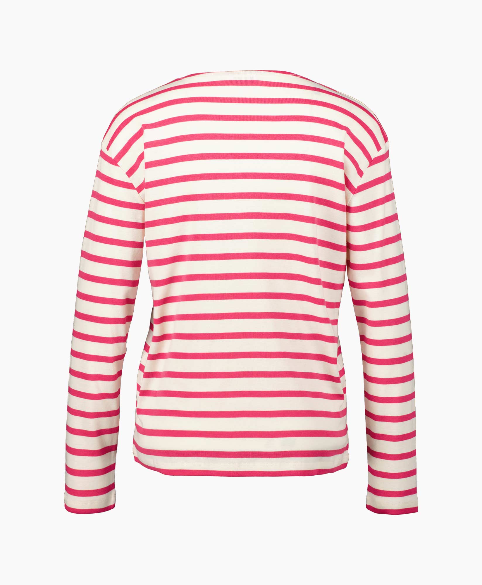 Closed Pullover Longsleeve Striped Pink