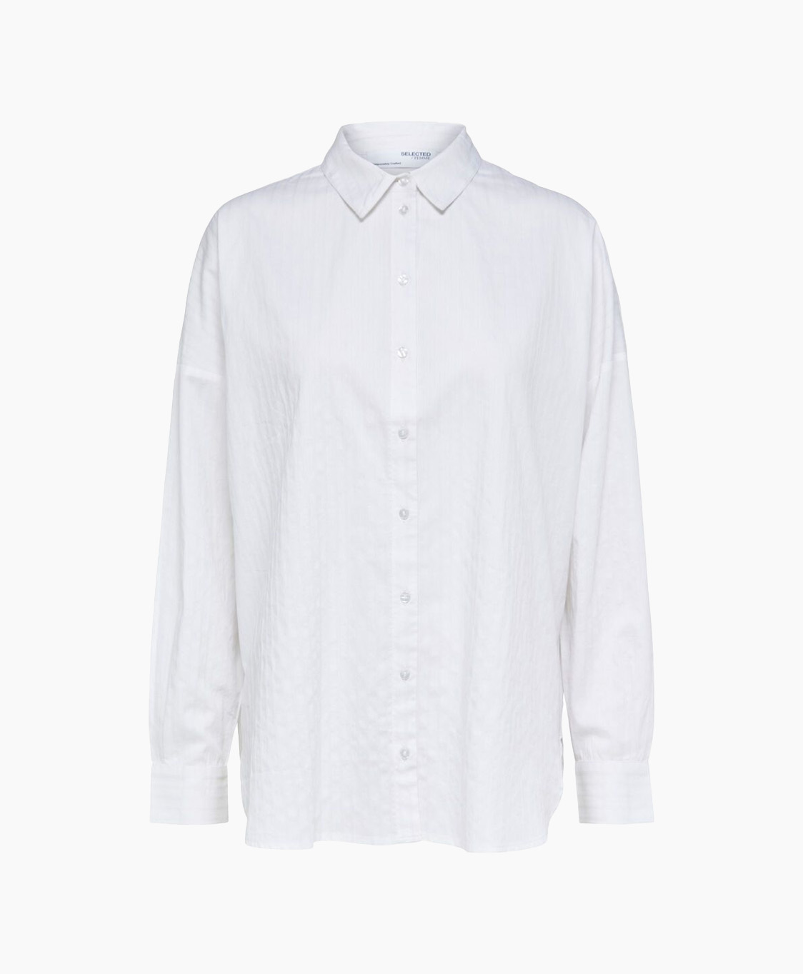 Selected Femme Blouse Lina-sanni Wit