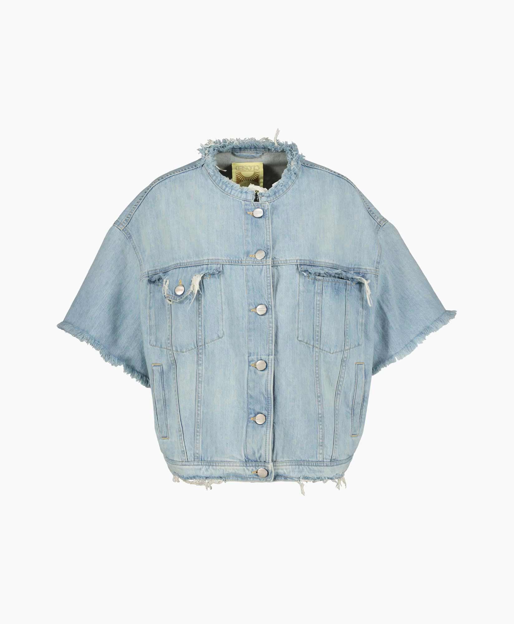 Closed Jack Denim Vest Blauw