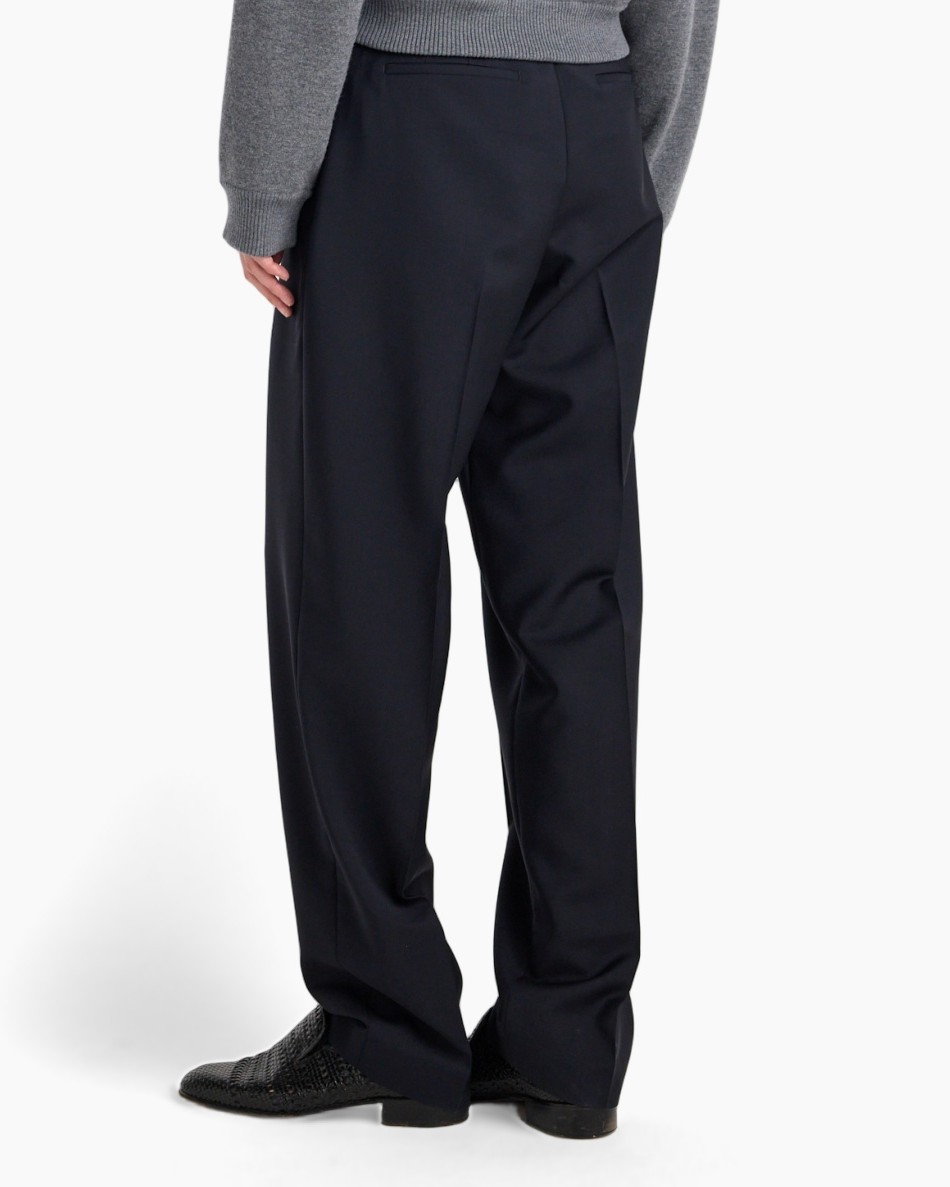 broeken, broek, zwart, wijdere, casual