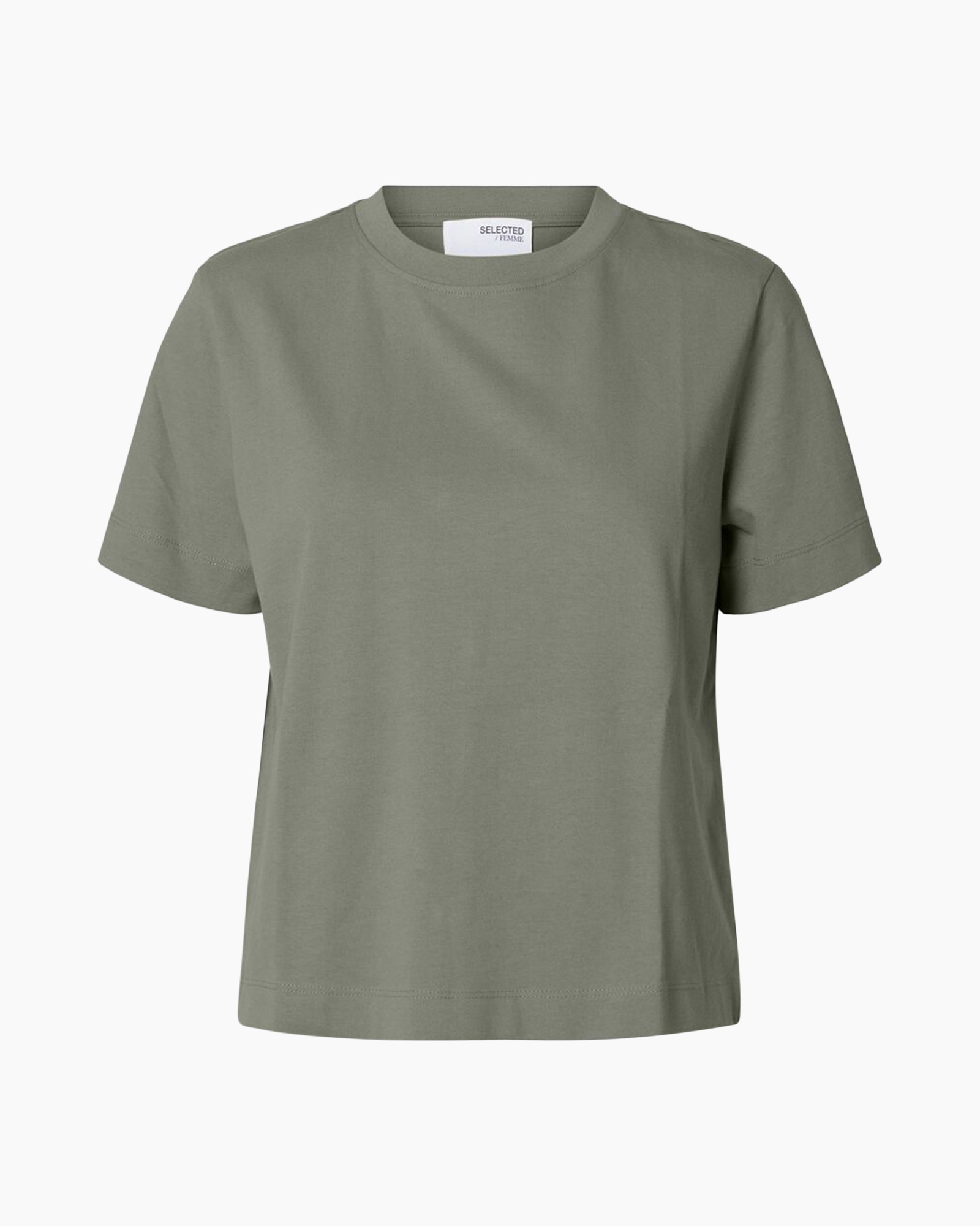 T-shirt Korte Mouw Essential Ss  Boxy Tee Noos Khaki