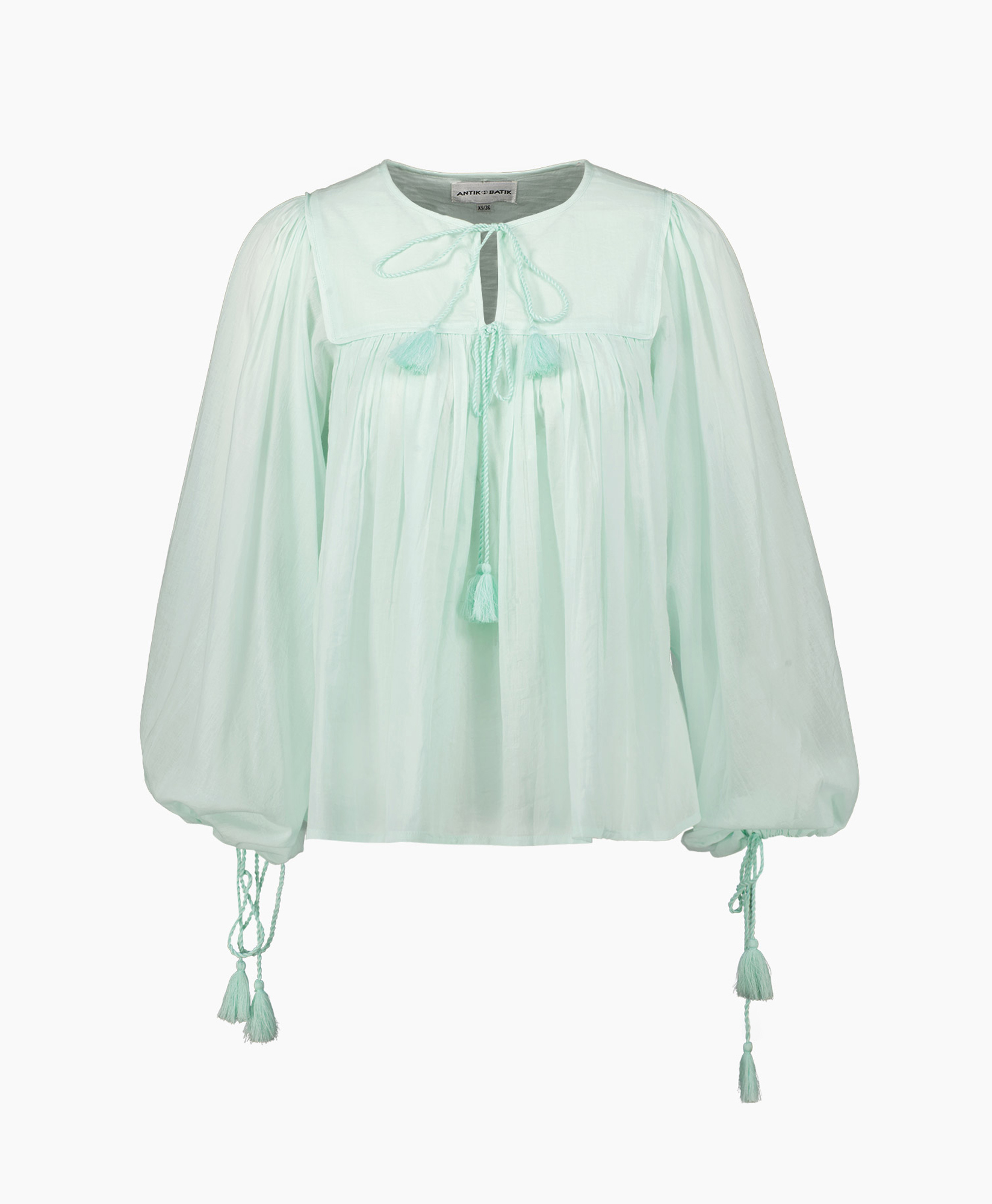 Antik Batik Blouse Hita1blo Blauw